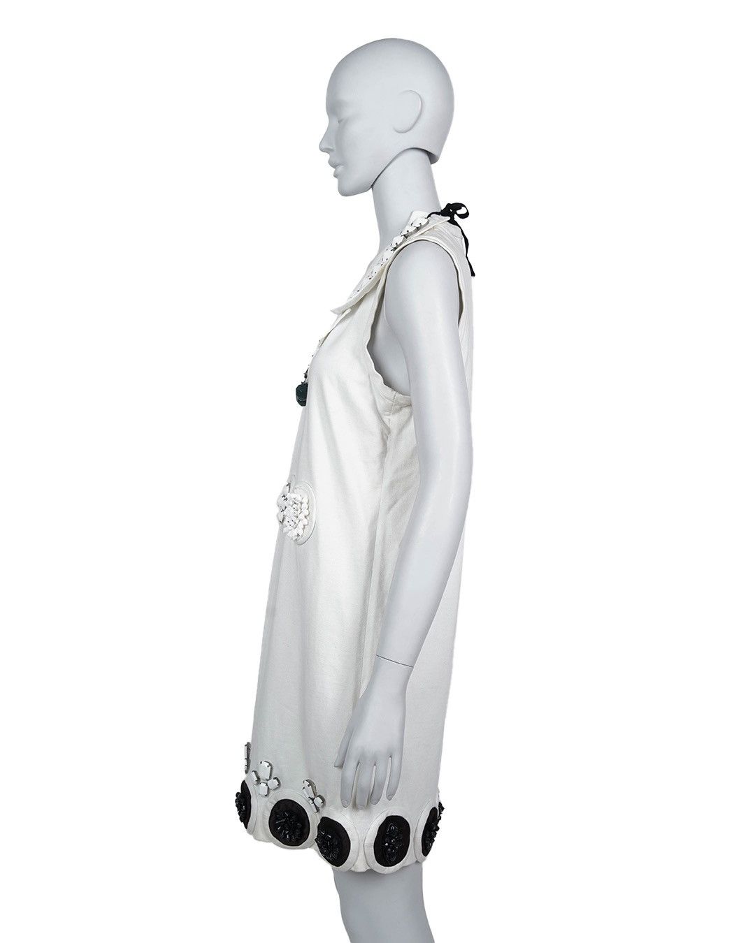 Prada Prada S/S2003 Beadwork Dress Size M / US 6-8 / IT 42-44 - 11 Thumbnail