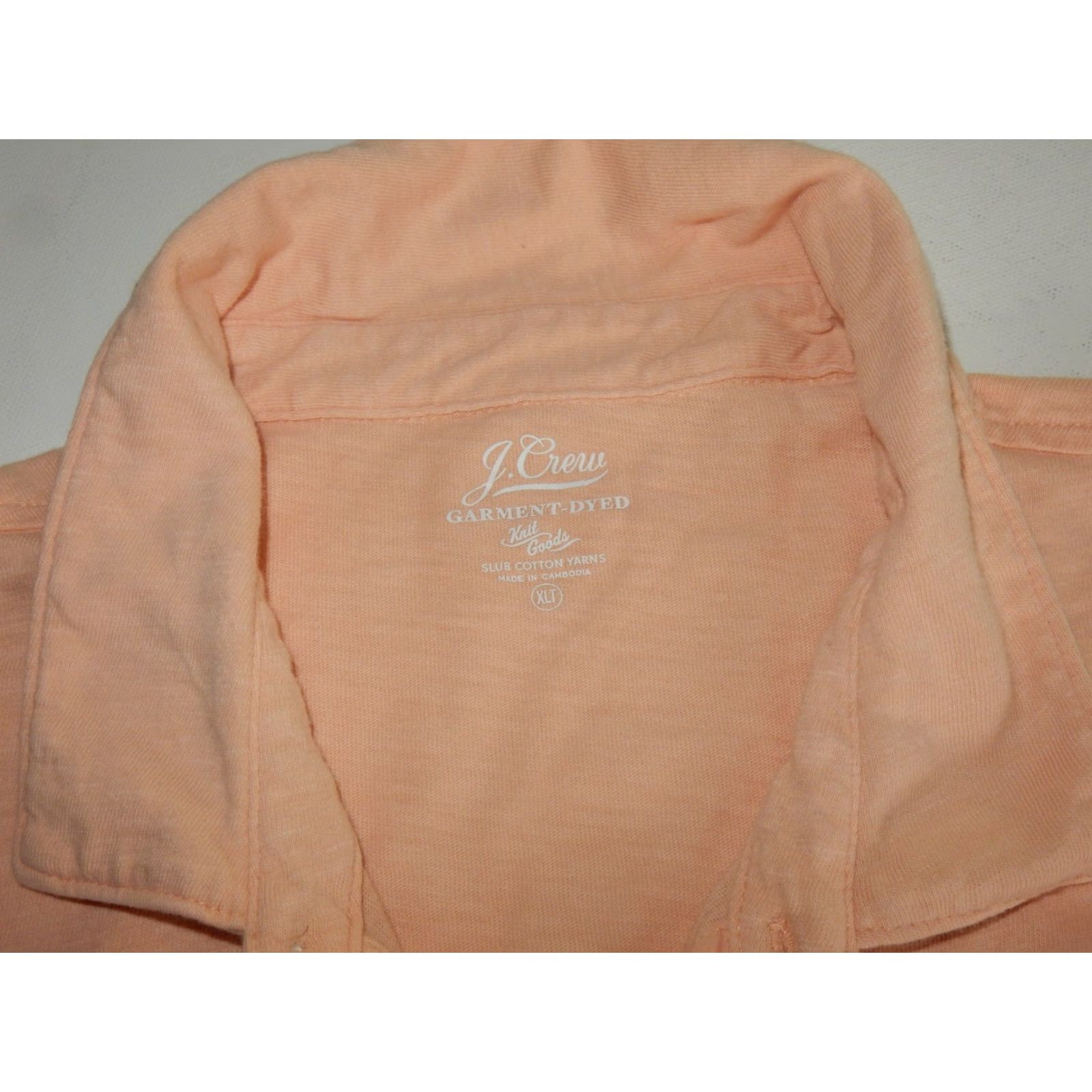J.Crew J.CREW Solid Pink Polo Shirt Big & Tall Size XLT Mens Size US XL / EU 56 / 4 - 4 Thumbnail