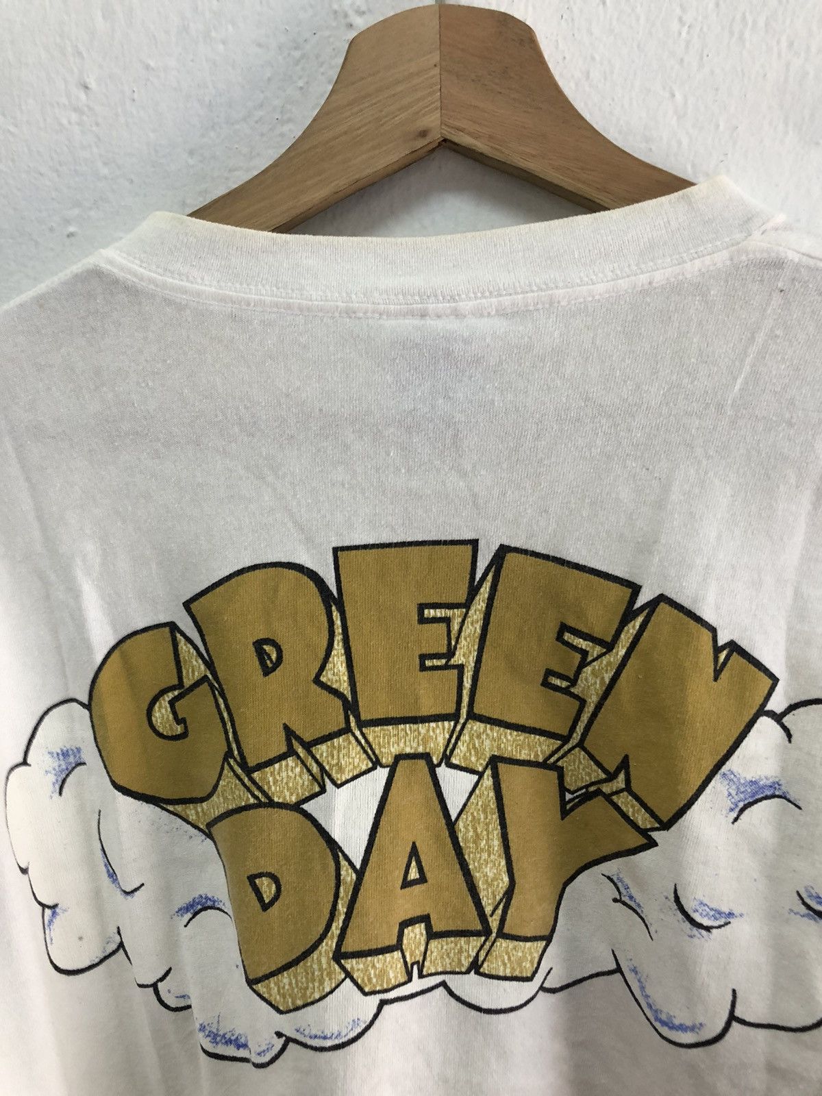Vtg 1995 Green Day Insomniac Dookie Tour shirt