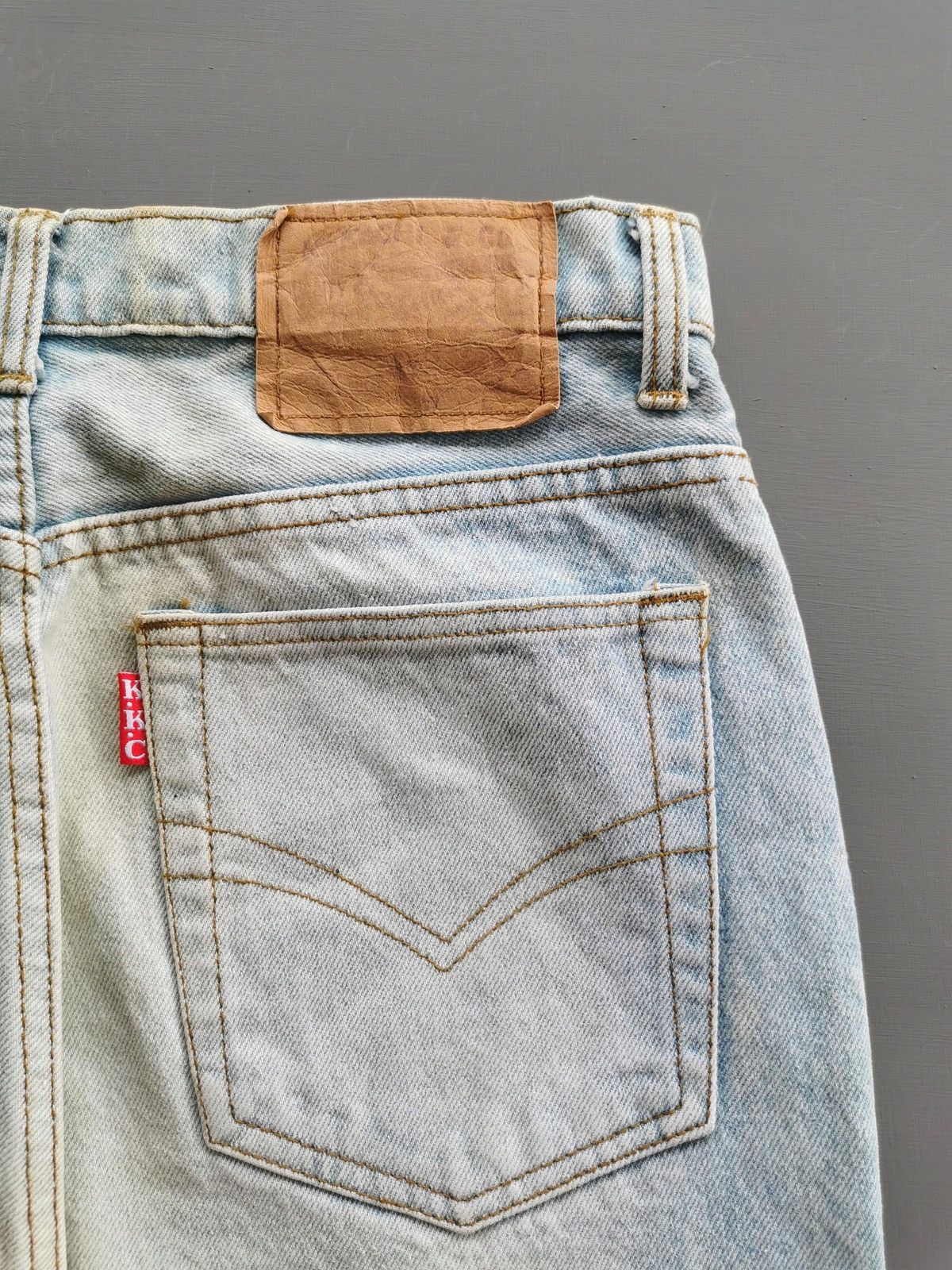 Other Kakachi USA Flag Studded Distressed Square Design Jeans Size US 28 / EU 44 - 12 Thumbnail