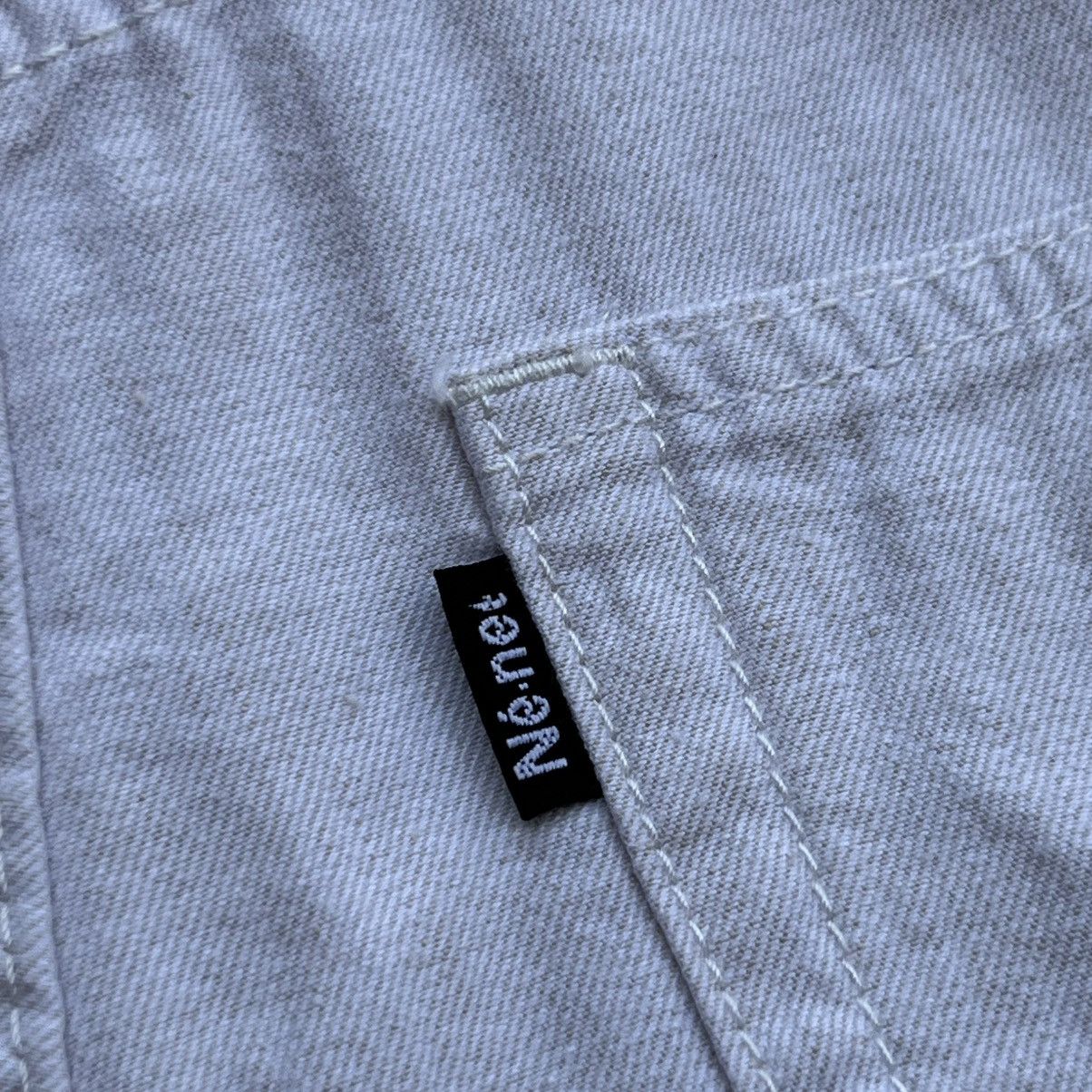 Ne-Net NE-NET ISSEY MIYAKE BROKEN WHITE BAGGY Size US 31 - 10 Thumbnail
