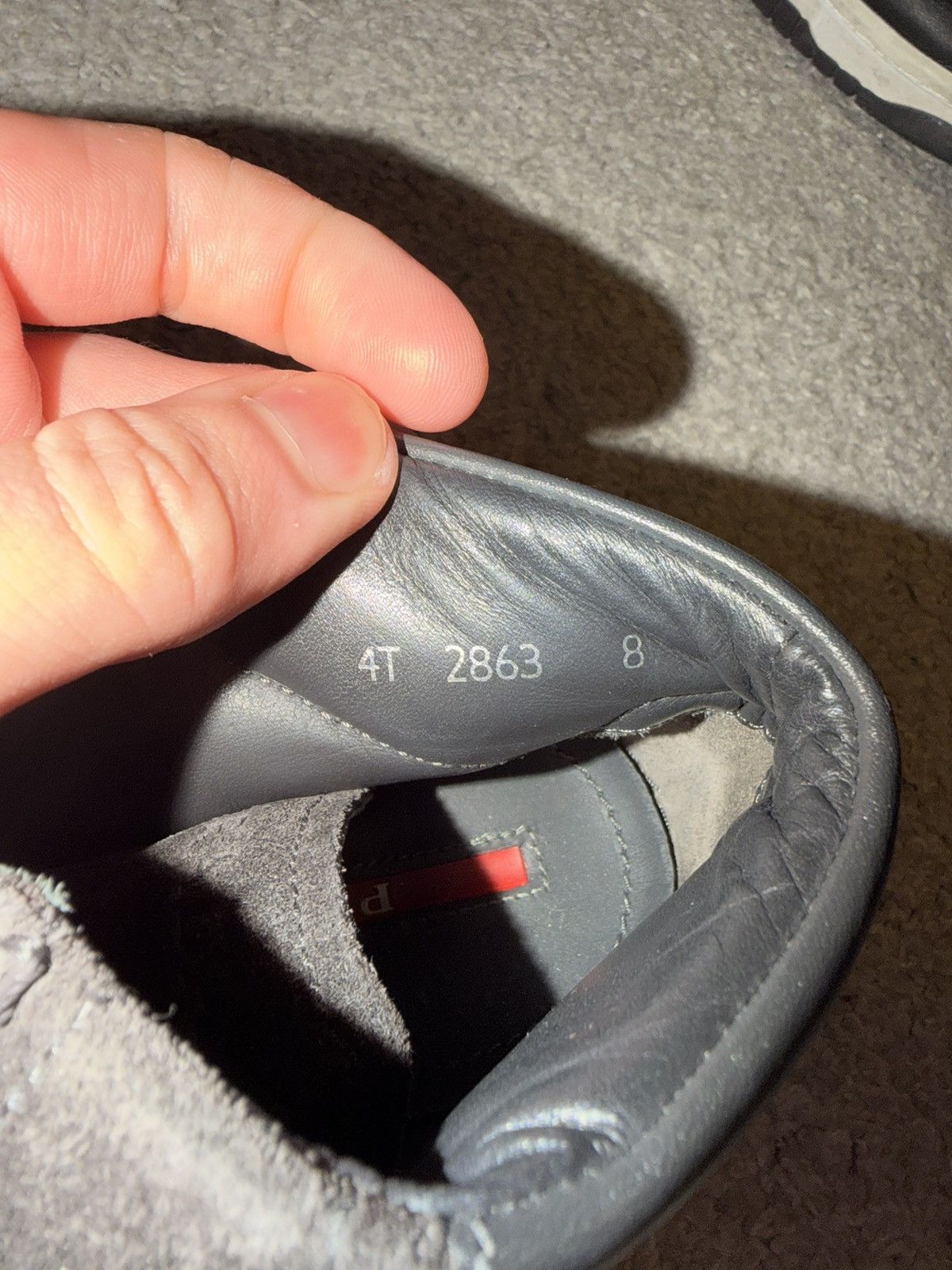 Prada Prada Leather high top sneakers Size US 9 / EU 42 - 6 Thumbnail