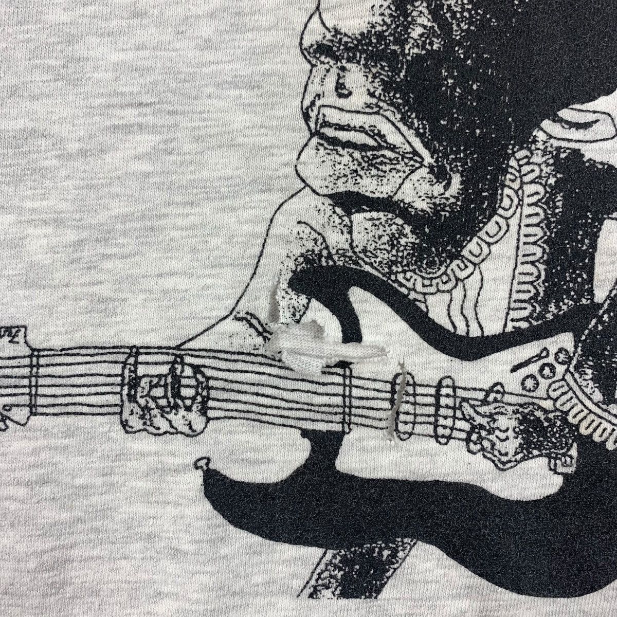 Band Tees × Vintage Vintage JIMI HENDRIX guitarist printed tee Size US L / EU 52-54 / 3 - 8 Thumbnail