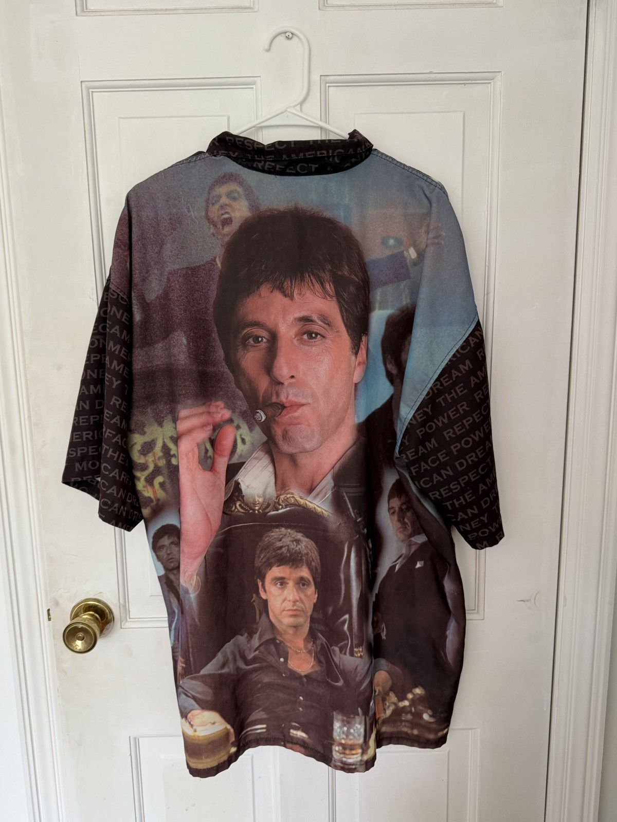Other Vintage Scarface Clothing Co Button Up Shirt Size US XXL / EU 58 / 5 - 2 Thumbnail