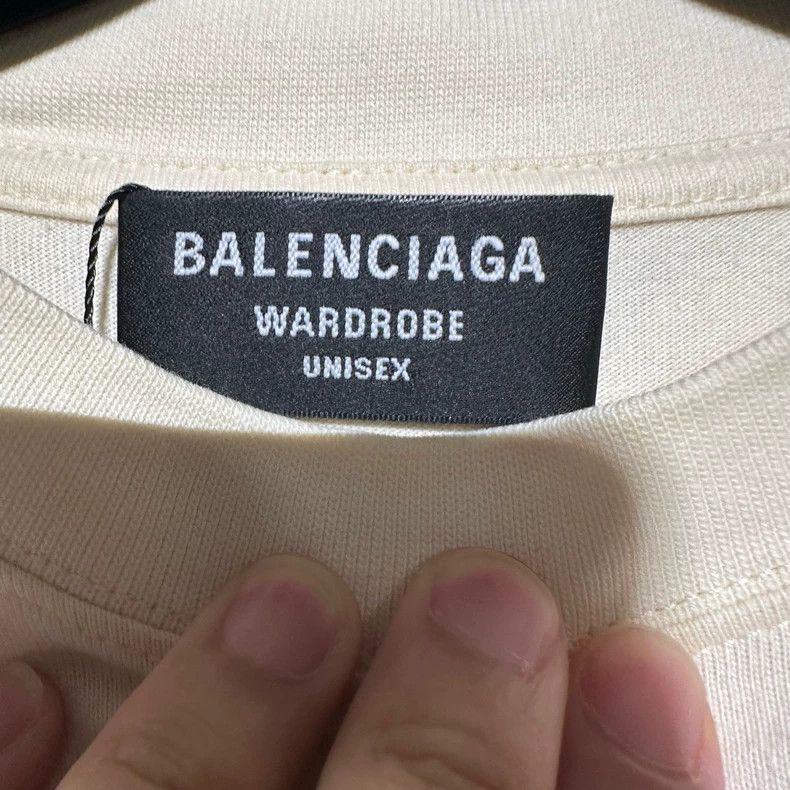 Balenciaga Balenciaga Wave Embroidered Short Sleeve Size US XS / EU 42 / 0 - 3 Thumbnail
