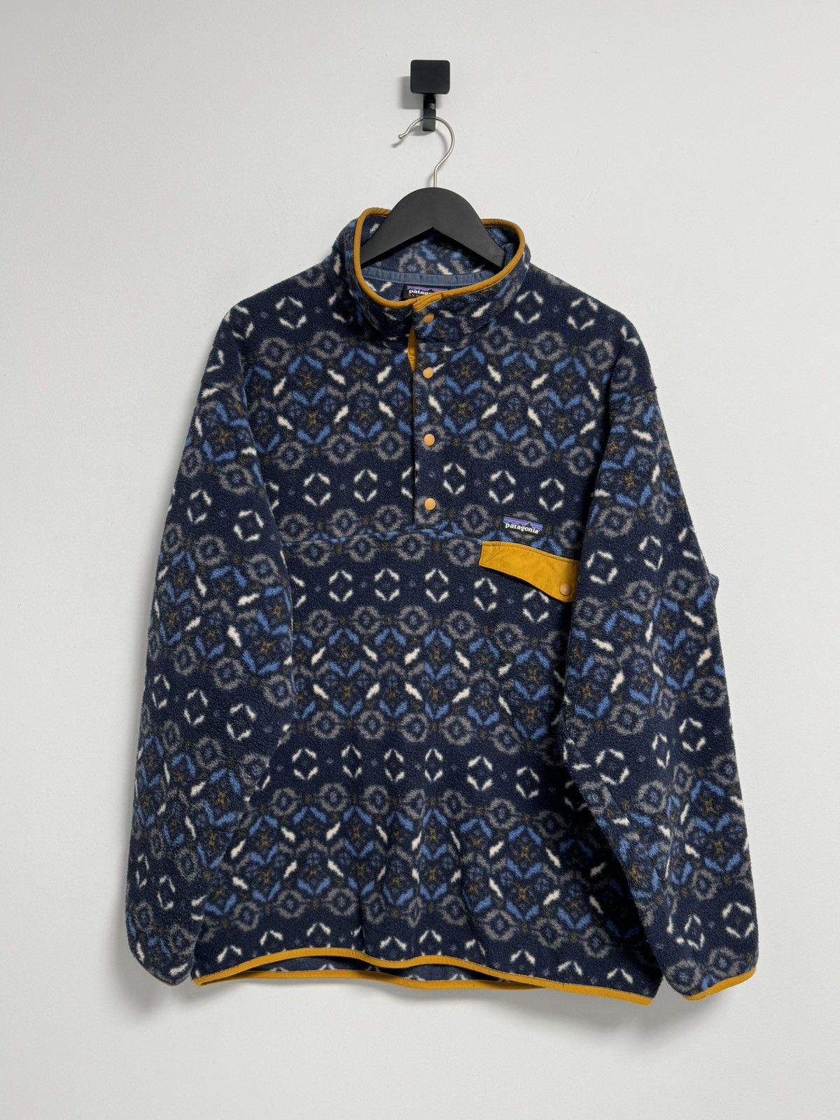 Patagonia Mens Patagonia Synchilla Aztec Snap-T Fleece Pullover Size US L / EU 52-54 / 3 - 1 Thumbnail