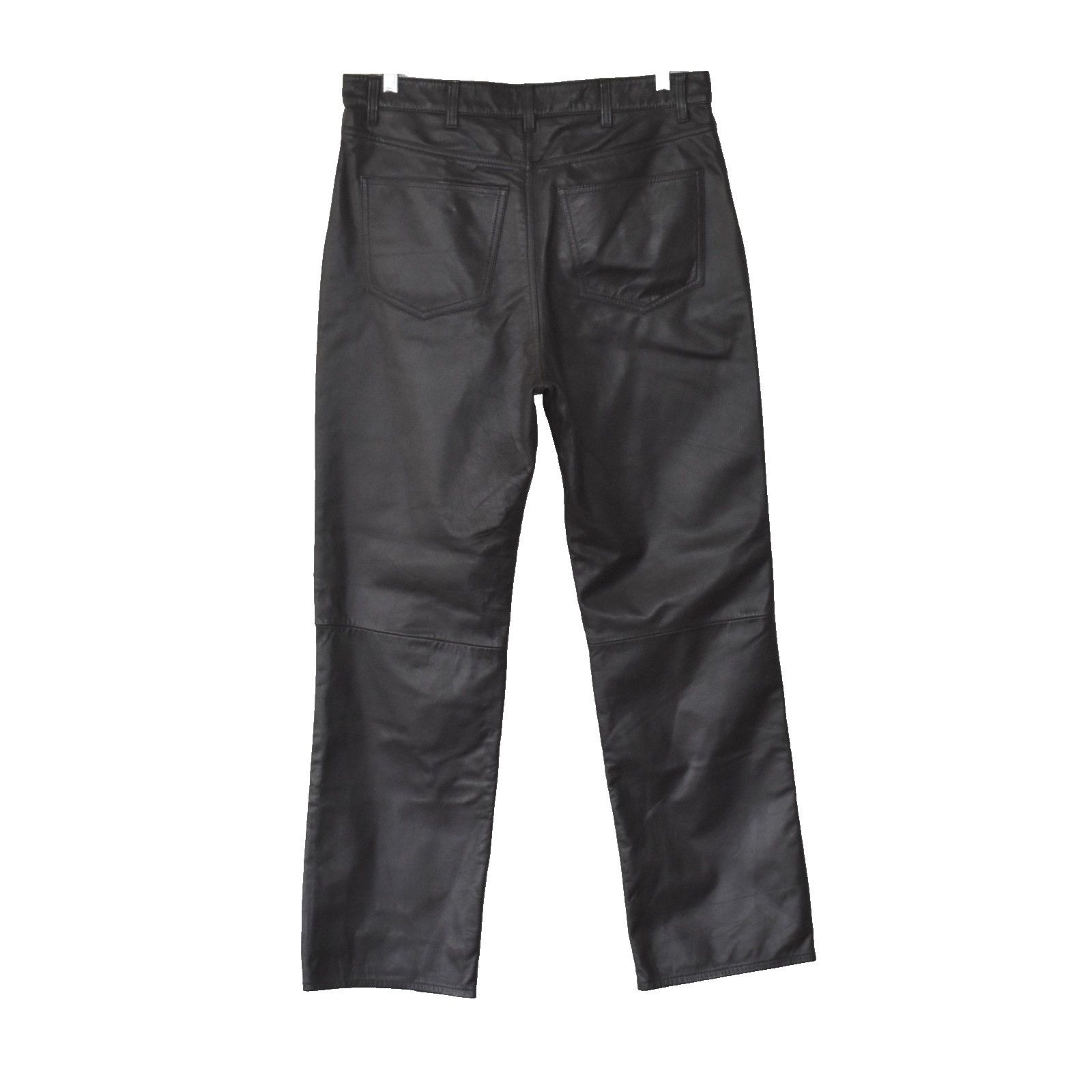 Gap NWT GAP Leather 5-Pockets Straight Leg Jeans Pants Size 35R Size US 35 - 2 Thumbnail