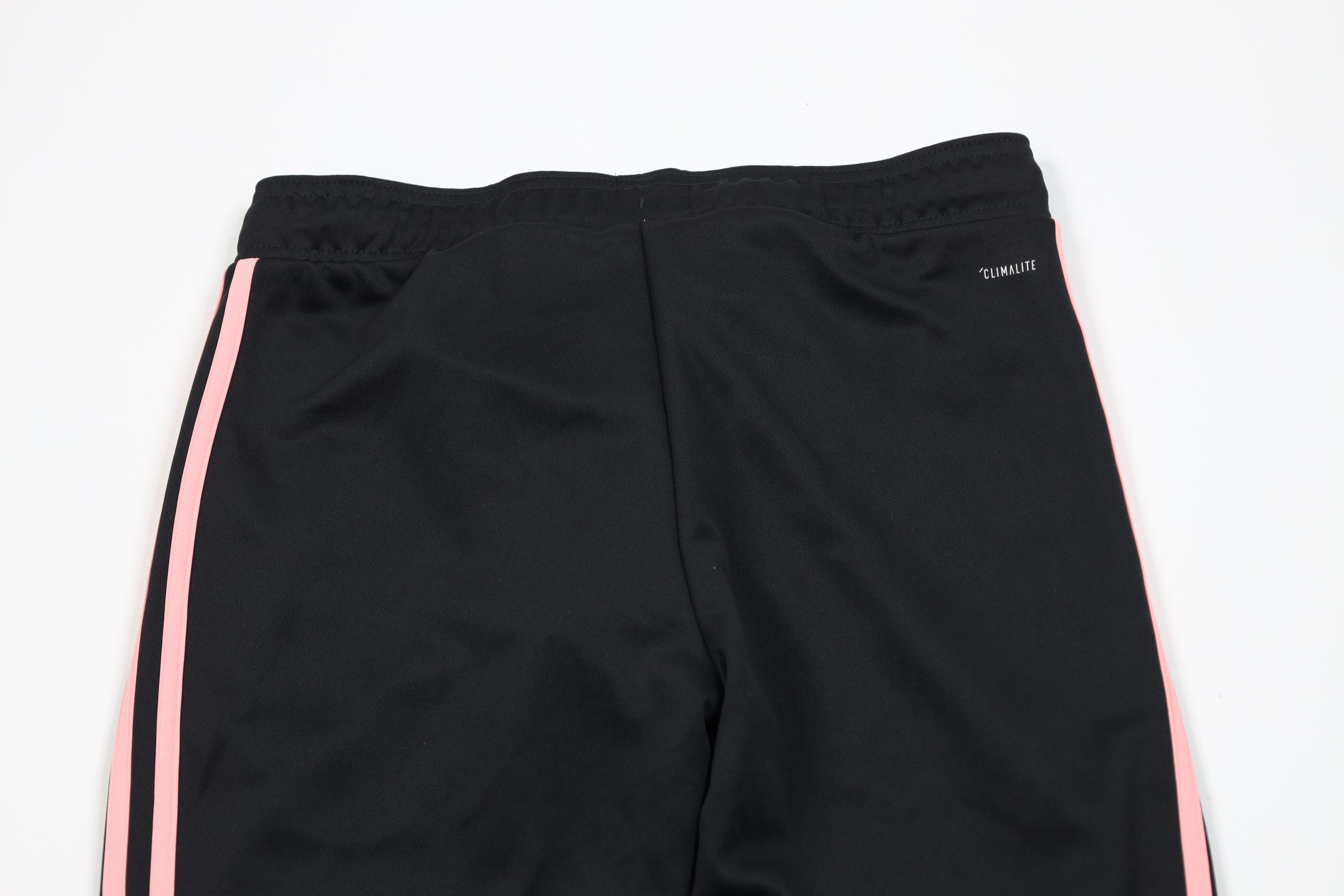 Adidas New Adidas Striped Tapered Leg Soccer Warm Up Pants Black Size 28" / US 6 / IT 42 - 11 Thumbnail