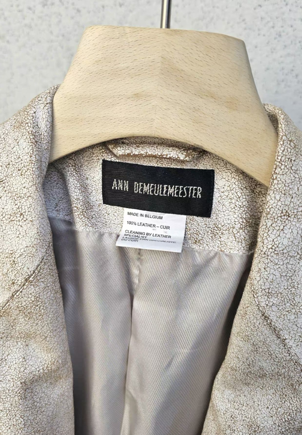 Ann Demeulemeester Ann demeulemeester leather jacket Size M / US 6-8 / IT 42-44 - 5 Thumbnail
