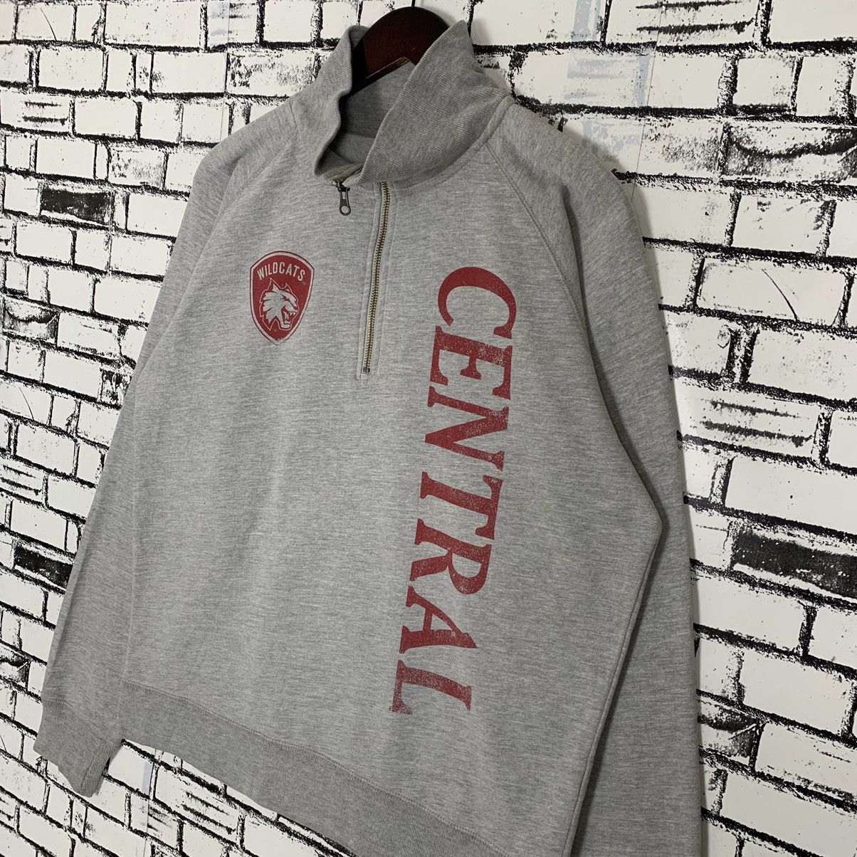 Camp David × Vintage Camp David Wild Cats Central Hulf Zip Quarter Zip Size US L / EU 52-54 / 3 - 4 Thumbnail