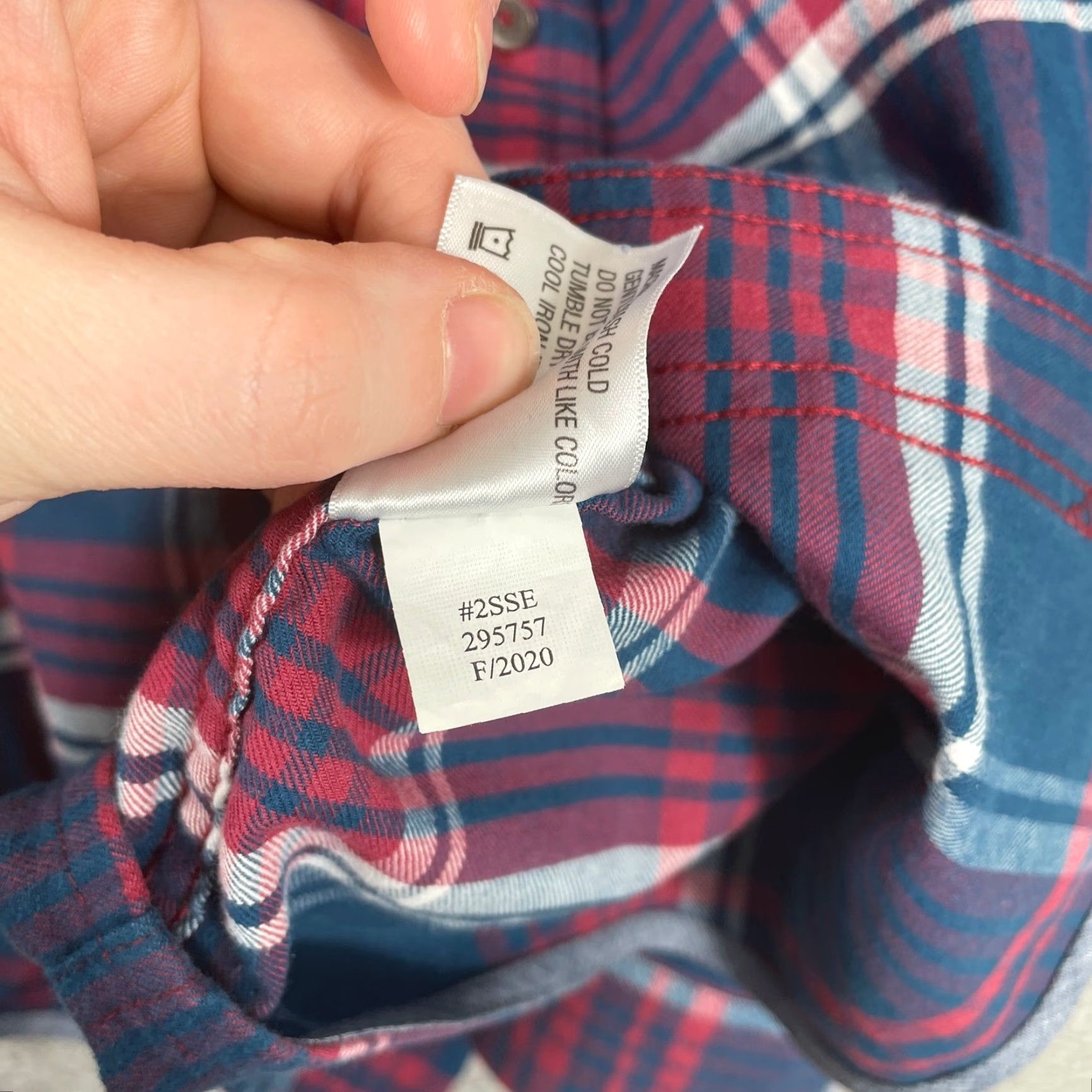 Orvis Orvis Plaid Flannel Shirt Mens XL Blue Red Stretch Button Down Outdoor Workwear Size US XL / EU 56 / 4 - 6 Thumbnail