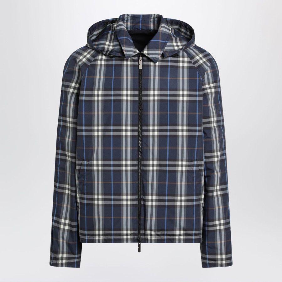 Burberry o1d2blof0226 Reversible Cotton Jacket in Blue Size US L / EU 52-54 / 3 - 2 Thumbnail