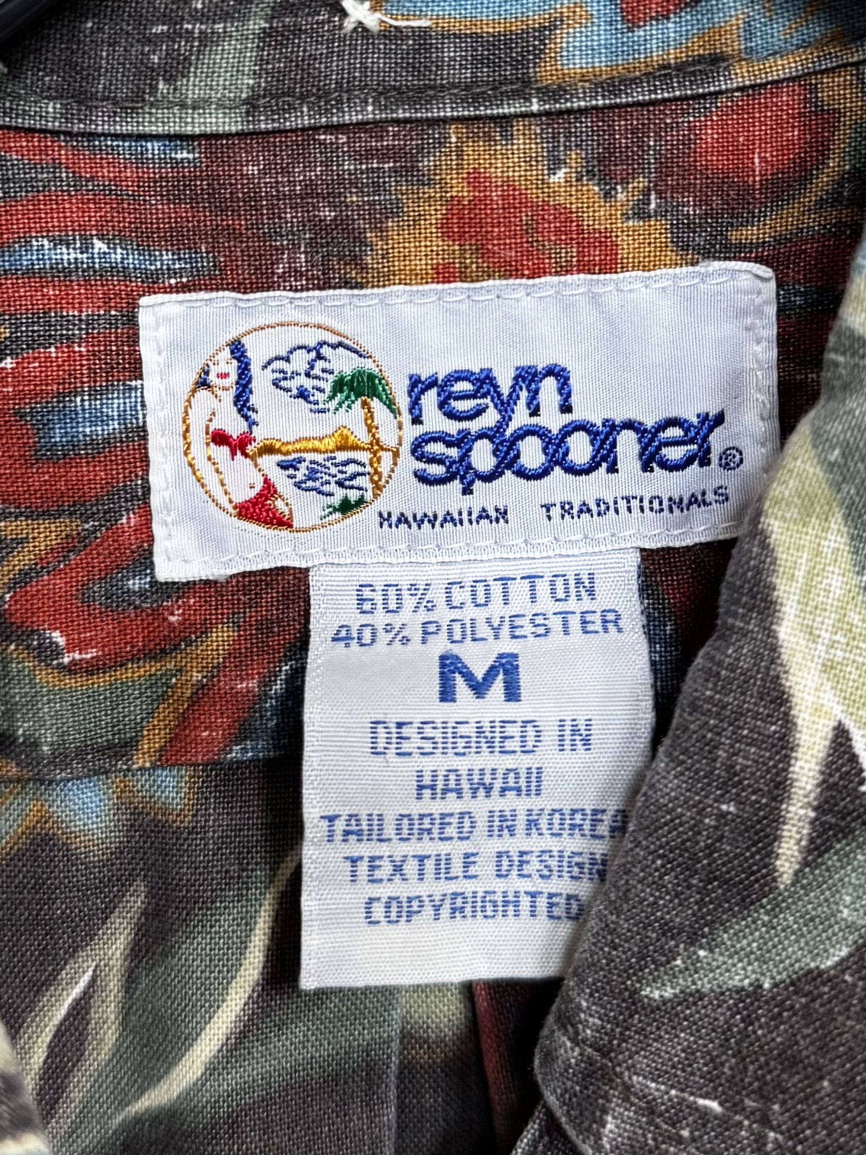 Reyn Spooner Reyn Spooner Hawaiian Floral Button Short Sleeve Size M Size US M / EU 48-50 / 2 - 5 Thumbnail