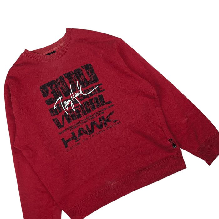 Tony Hawk TONY HAWK Skateboard Sweatshirts Jumper Size US XL / EU 56 / 4 - 5 Thumbnail