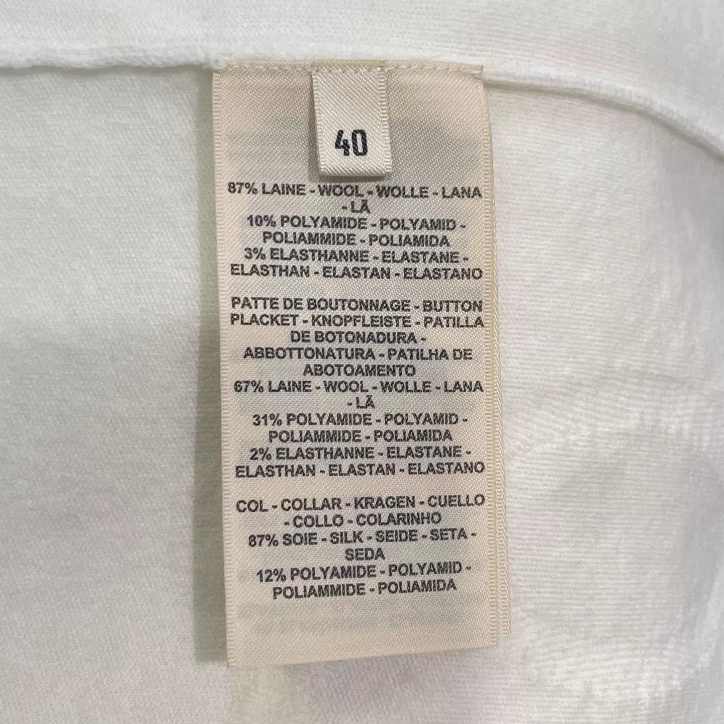 Hermes Hermes chain short-sleeve ruffled cuffs jumper sweaters Size M / US 6-8 / IT 42-44 - 6 Thumbnail