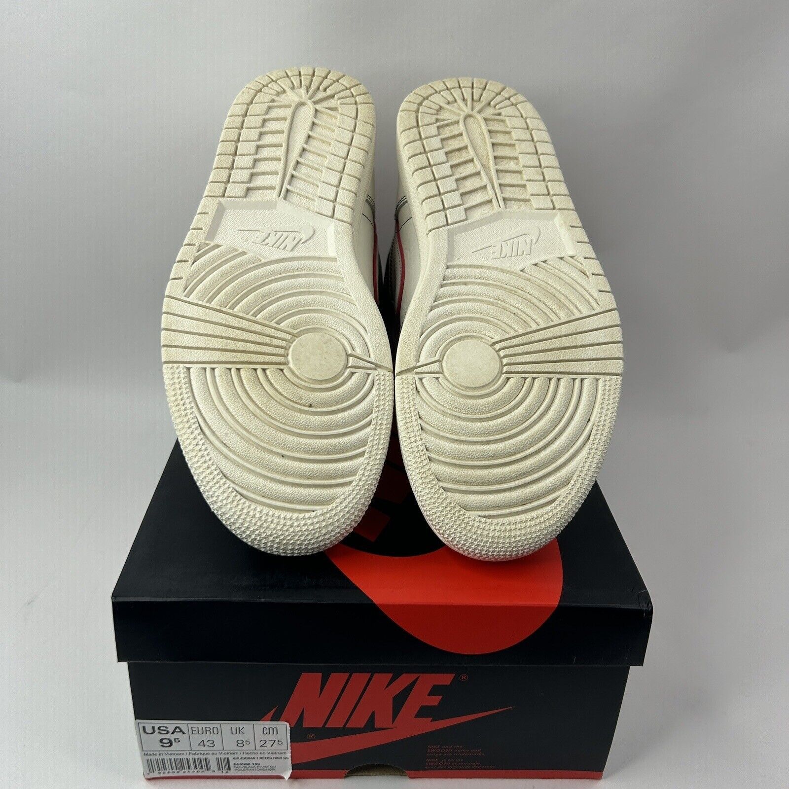Nike Nike Air Jordan 1 High OG “Phantom/Gym Red” 2024 Size US 9.5 / EU 42-43 - 7 Thumbnail