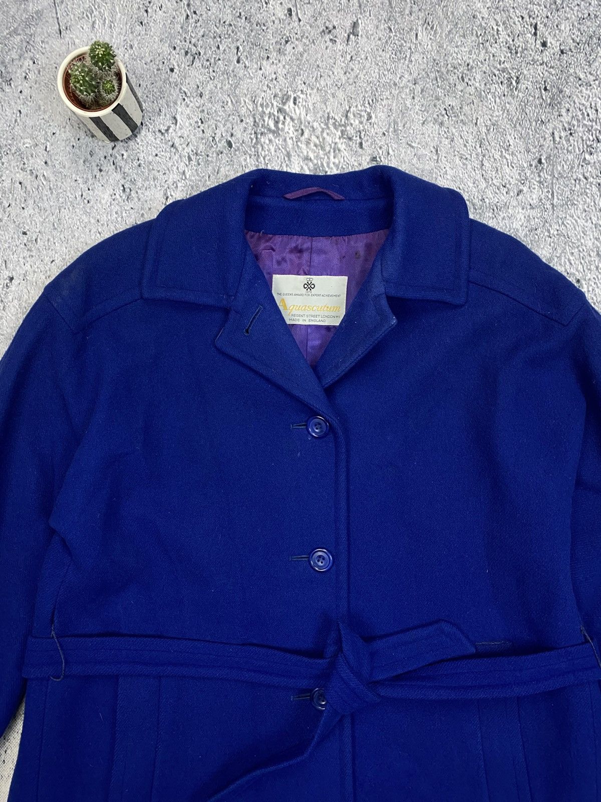 Aquascutum × Burberry × Vintage Aquascutum Vintage Coat USA Streetwear Size M / US 6-8 / IT 42-44 - 3 Thumbnail