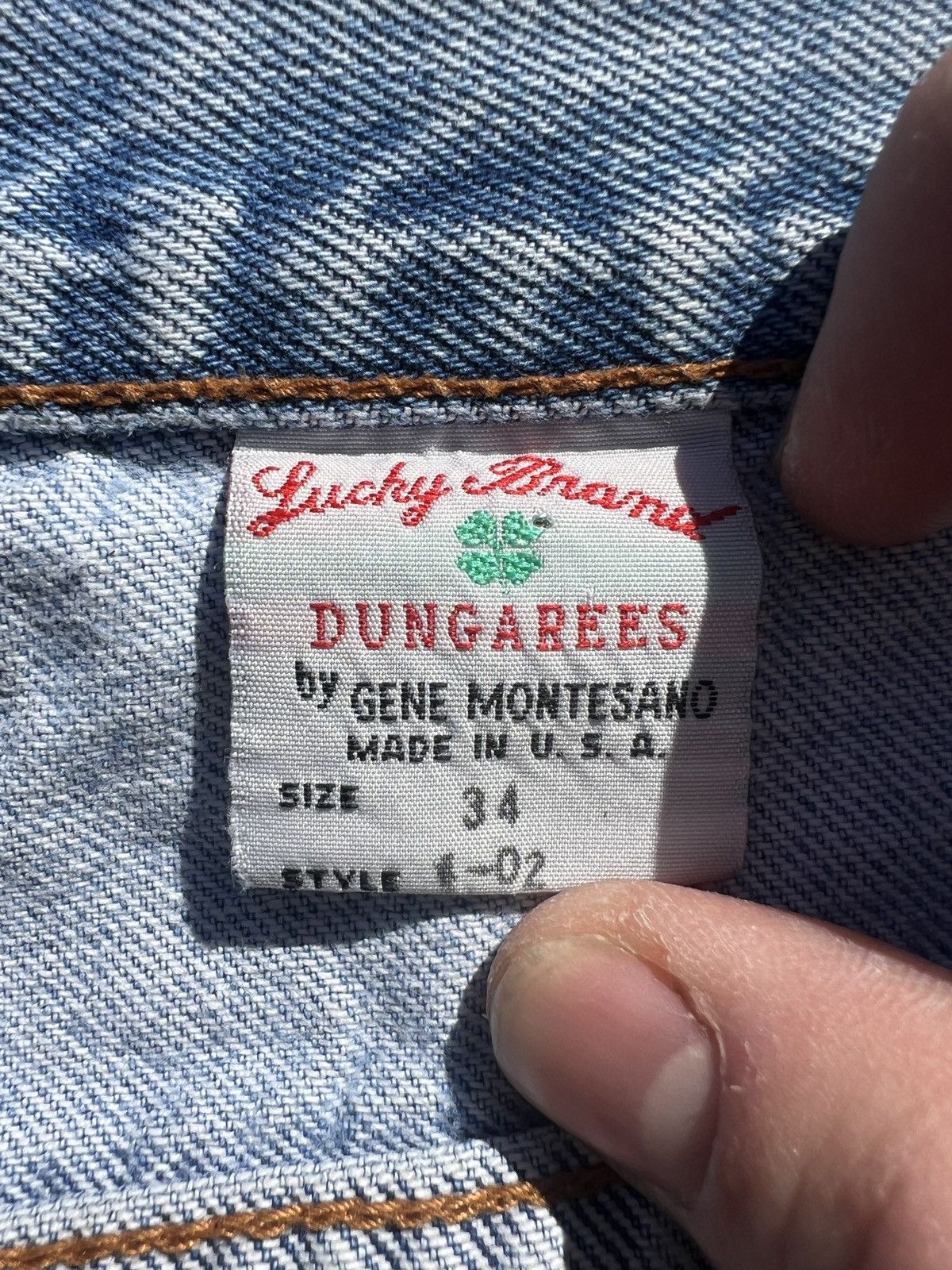 Lucky Brand Lucky Dungarees Size US 34 / EU 50 - 5 Thumbnail