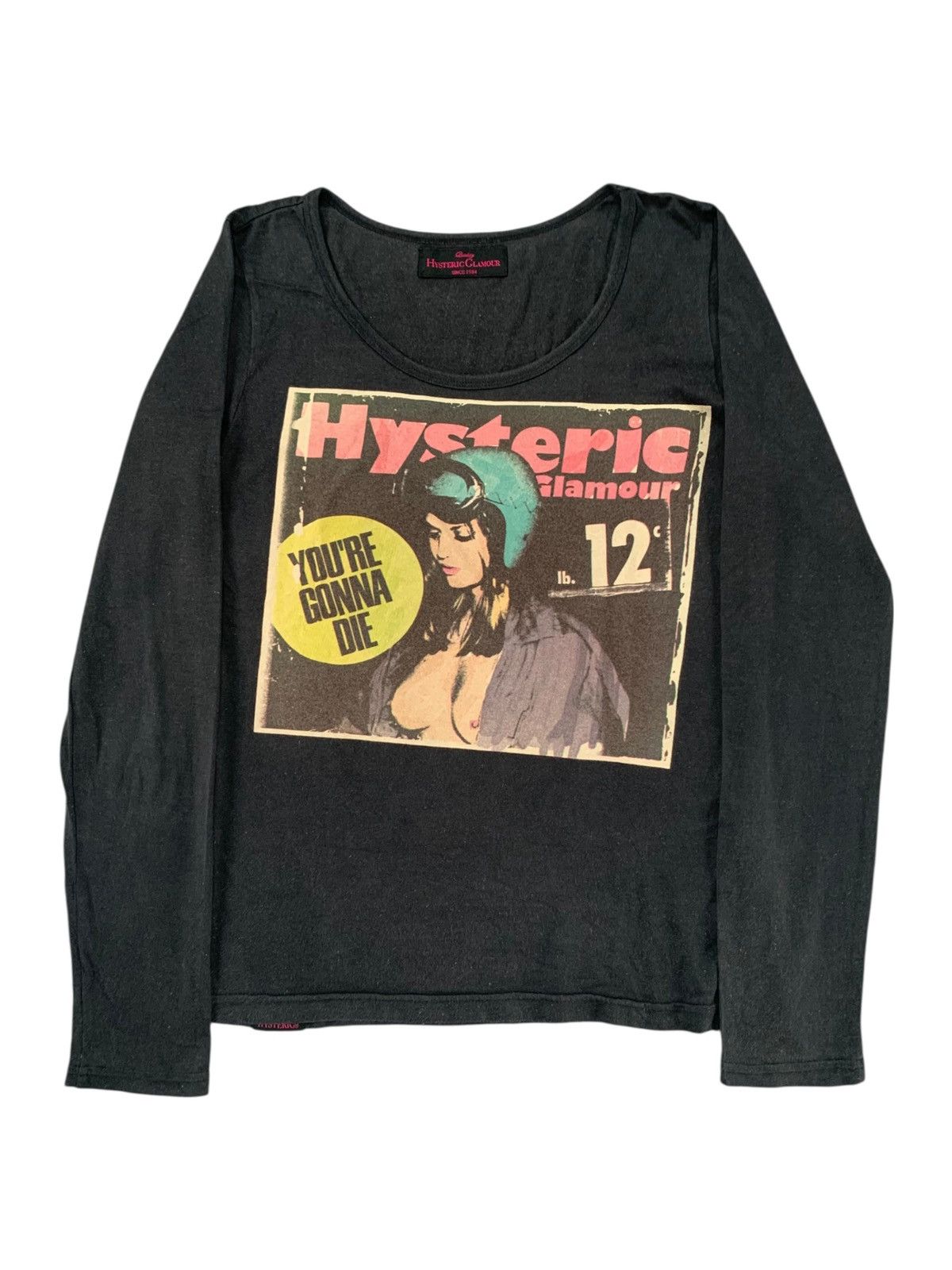 00s Y2k Hysteric Glamour you're gonna die