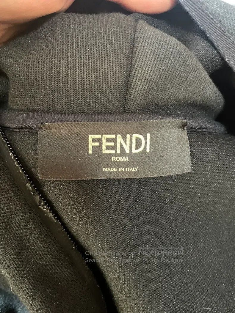 Fendi Fendi Coat sweatshirt with old flower print Size US S / EU 44-46 / 1 - 7 Thumbnail