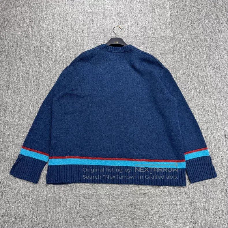 Loro Piana Loro Piana Contrast Color Wool Sweater Size US L / EU 52-54 / 3 - 2 Thumbnail