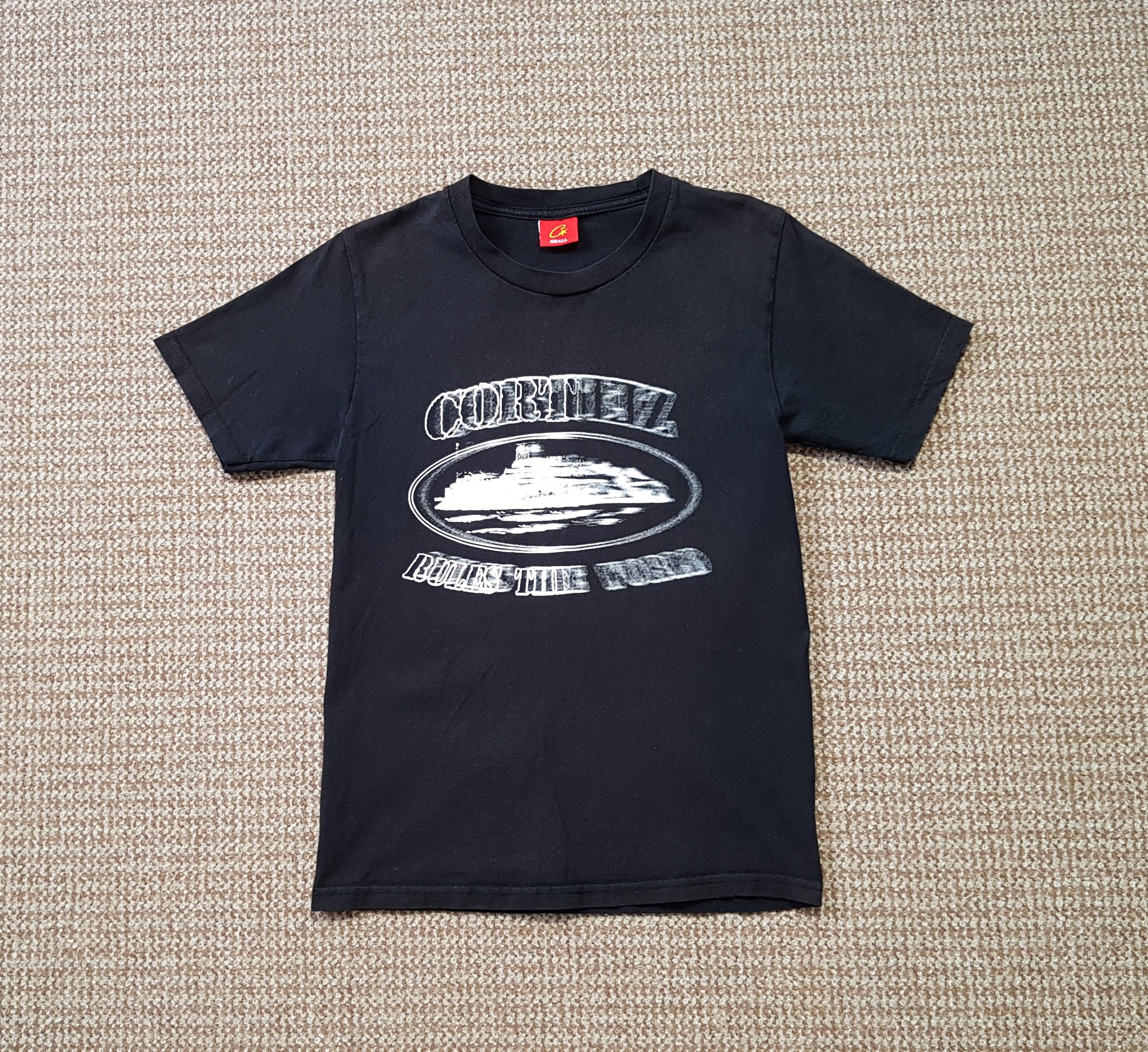 Corteiz × Streetwear × Vintage Corteiz Pink Blur Alcatraz Y2K Tee