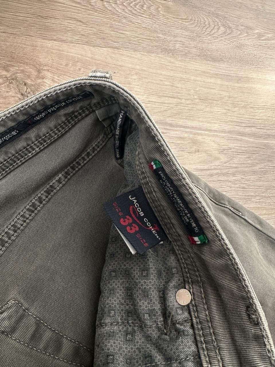 Jacob Cohen × Vintage Vintage Jacob Cohen Green Japanese Pants Size US 33 - 16 Thumbnail