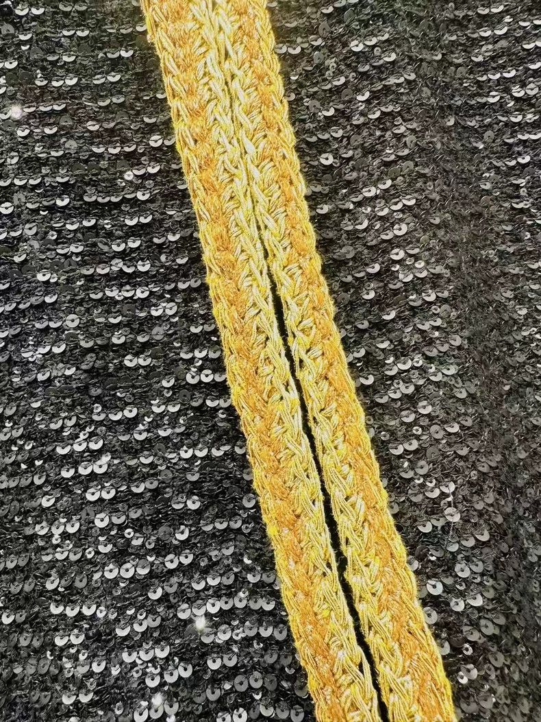 Chanel Chanel 22 Spring and Summer Sequin Woven Coat Size M / US 6-8 / IT 42-44 - 5 Thumbnail