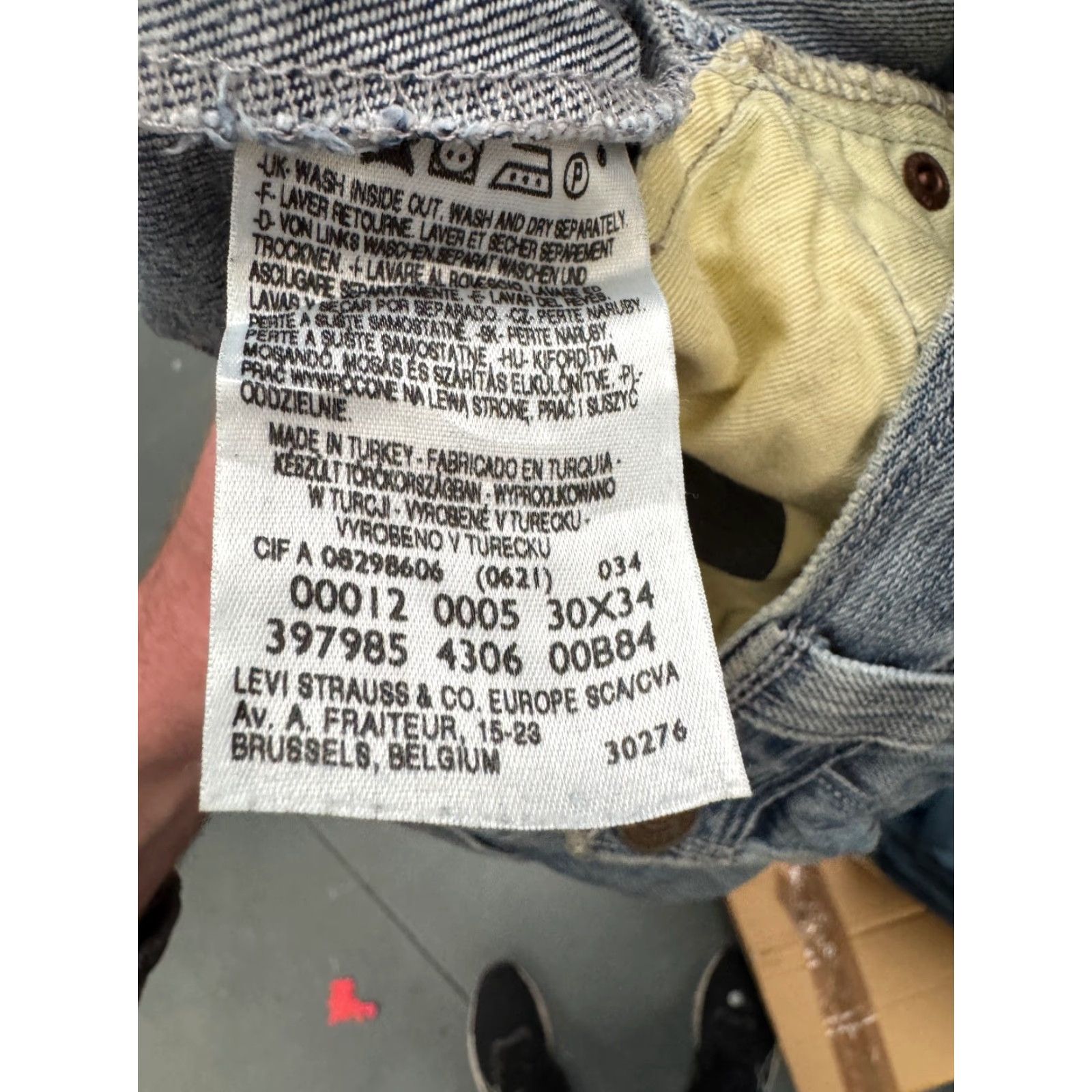 Levi's VINTAGE Levi's Engineered Jeans Twisted 1999 Anniversary W30 L34 Mens Jeans Size US 30 / EU 46 - 5 Thumbnail
