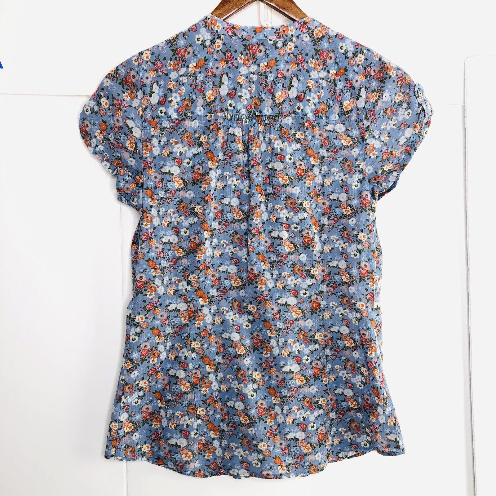 Eddie Bauer Eddie Bauer Cotton Button Up Floral Womens Top Sz S Size S / US 4 / IT 40 - 5 Thumbnail