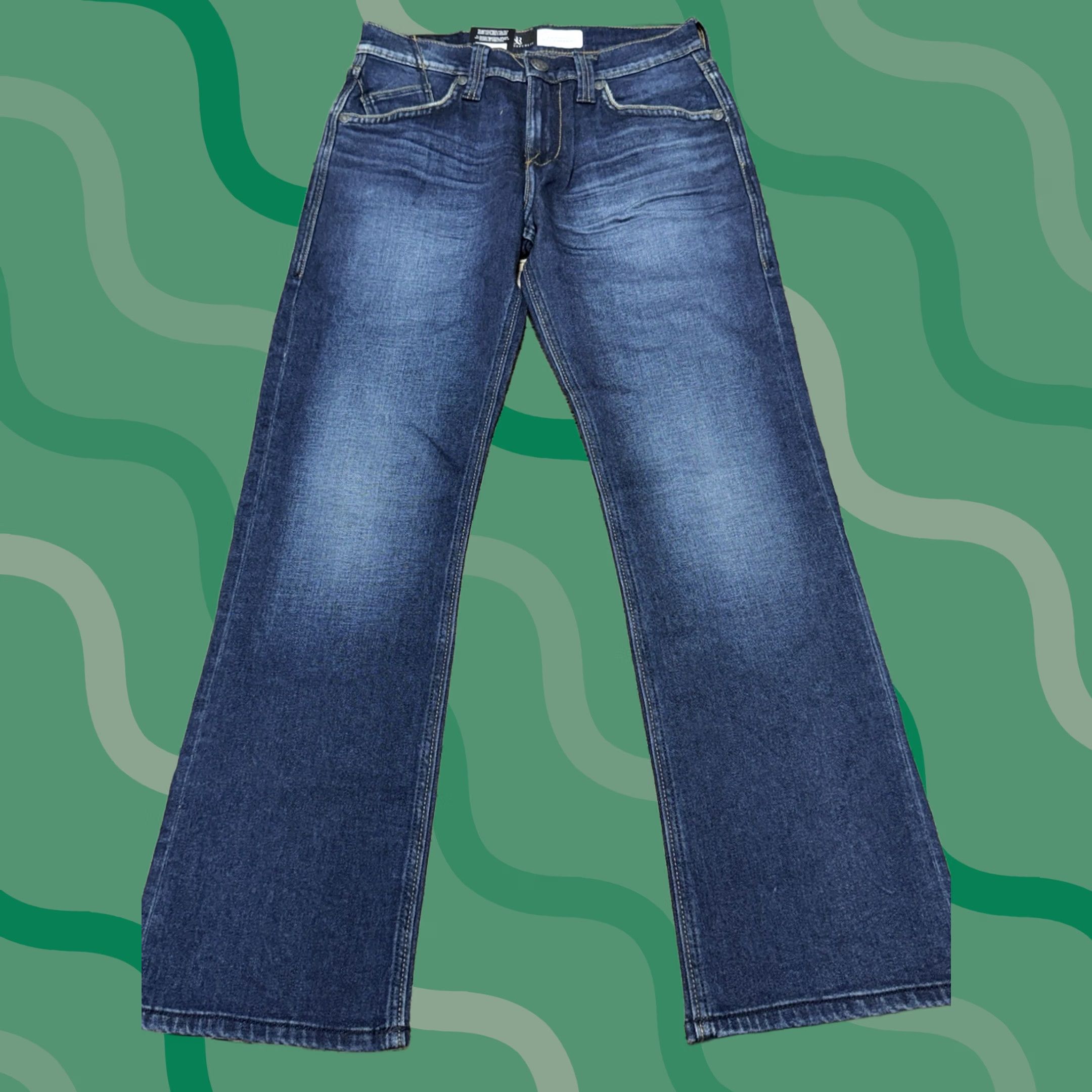 Vintage Rock & Republic Jeans Henlee Bootcut Denim 30x30 Mens Regular Blue NWT Size US 30 / EU 46 - 1 Thumbnail