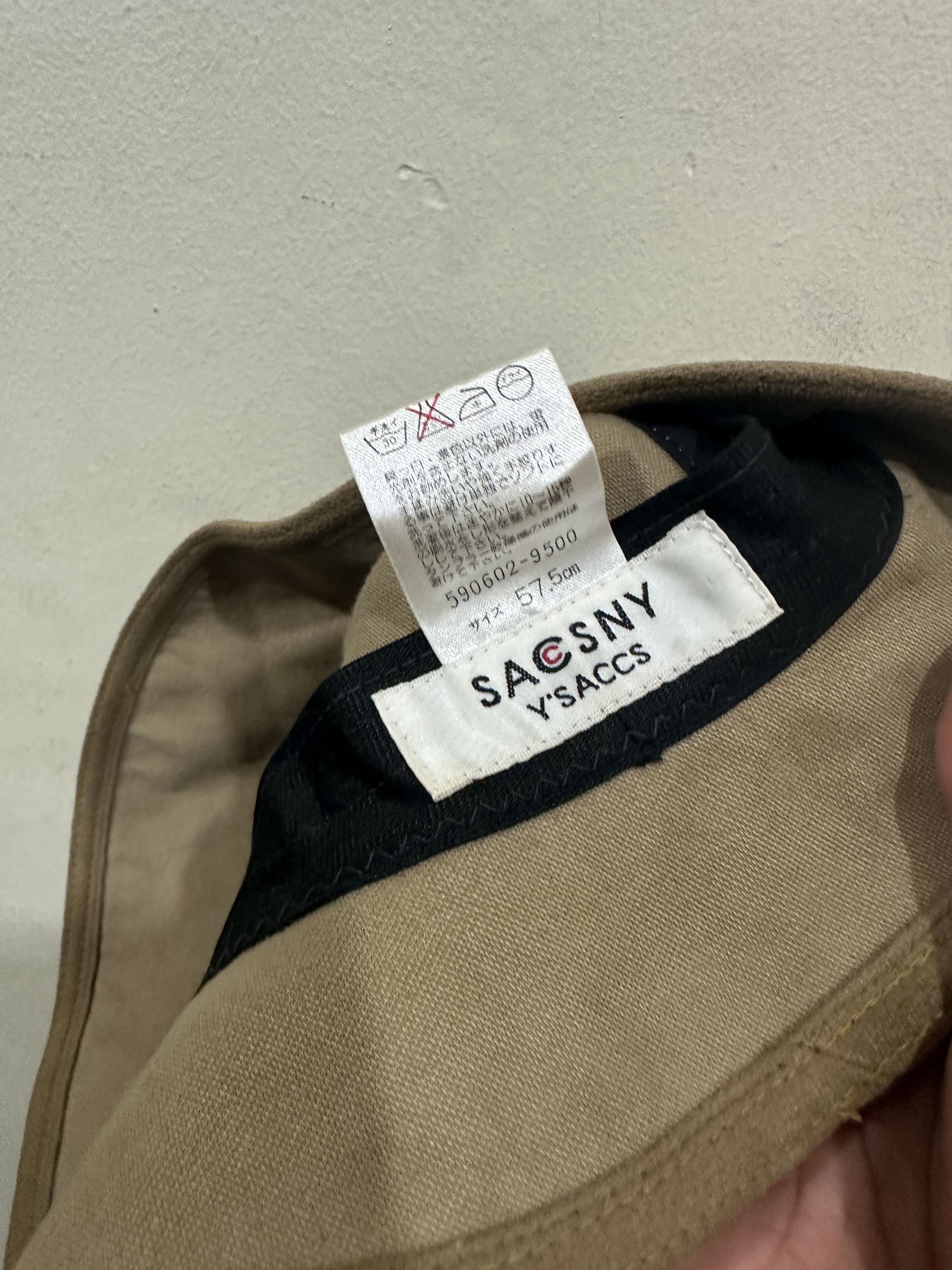 Japanese Brand VTG Y’SACC SACSNY Hat Size ONE SIZE - 6 Thumbnail