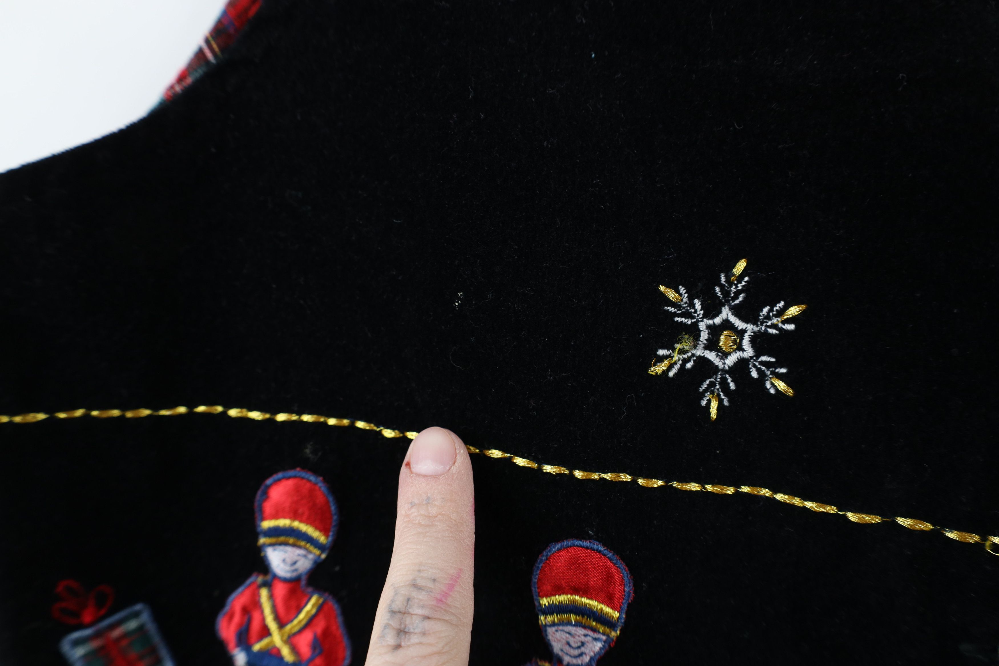 Vintage Vintage 90s Streetwear Christmas Snowflake Vest Jacket Size S / US 4 / IT 40 - 7 Thumbnail