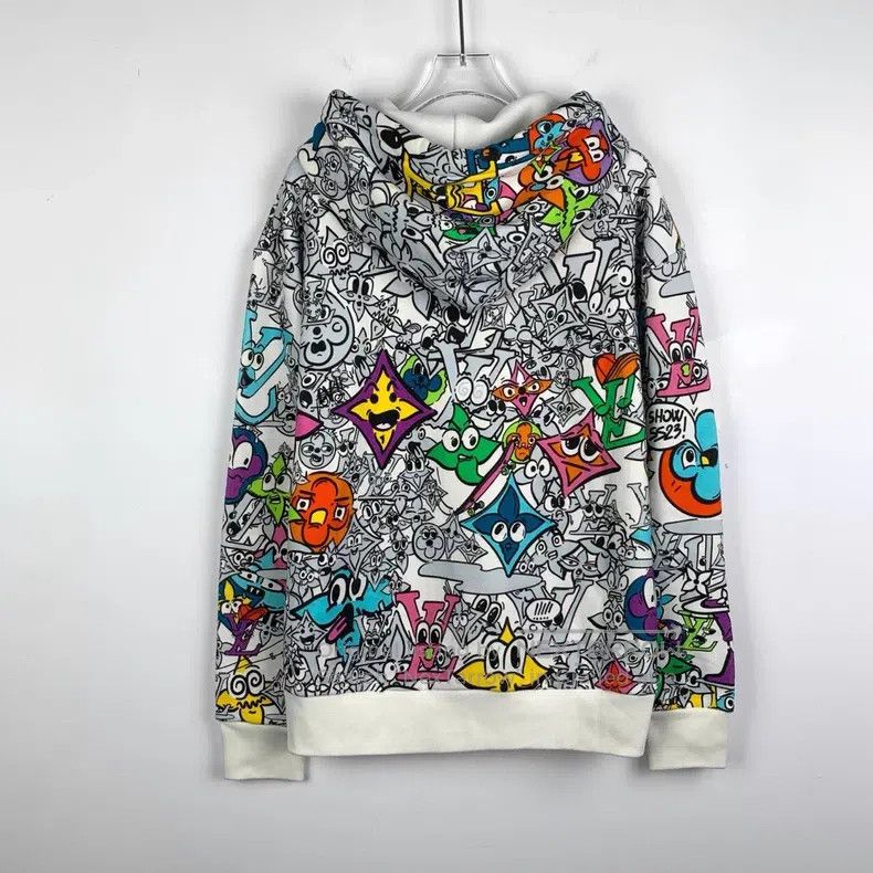 Louis Vuitton Louis Vuitton 23 cartoon patterns printed with hooded colo Size US XS / EU 42 / 0 - 2 Thumbnail