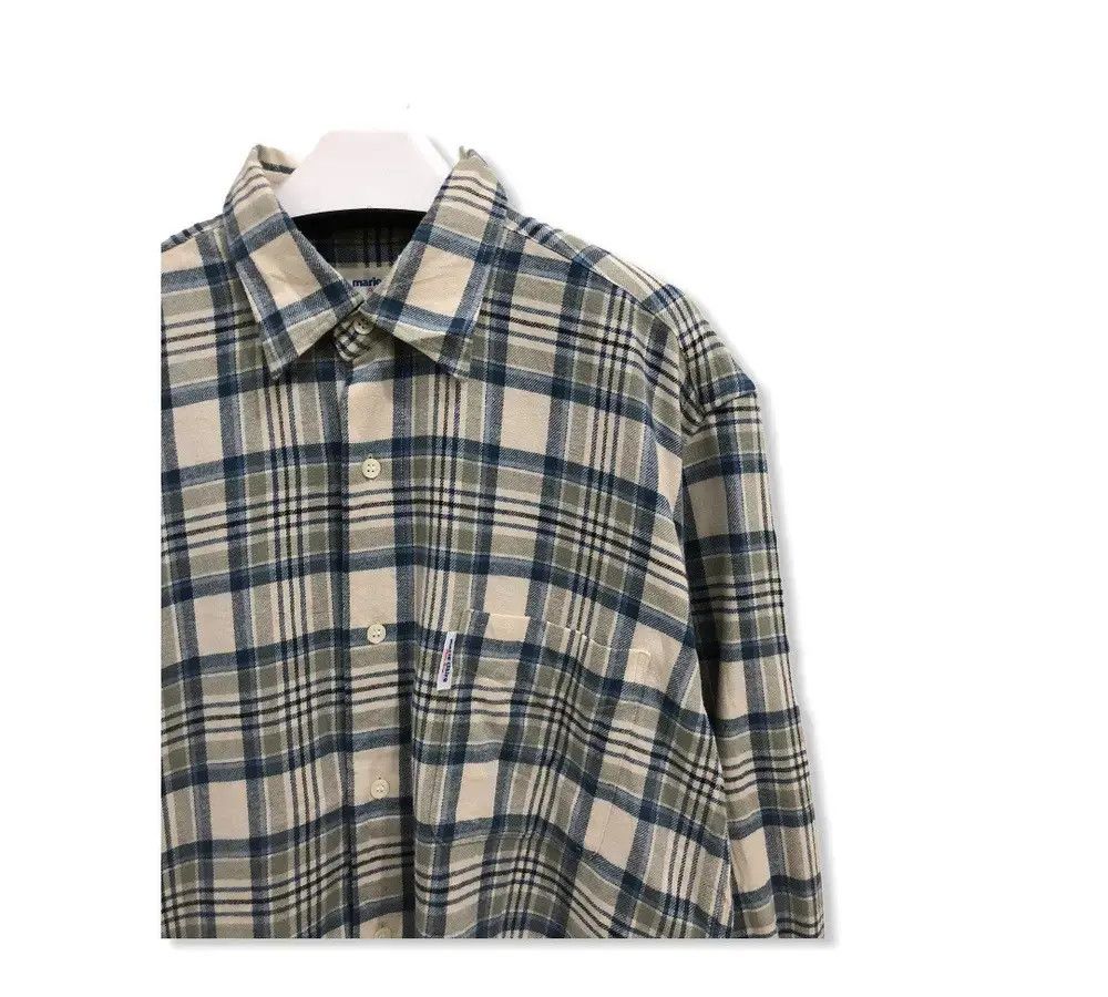 Flannel × Vintage Vintage Marie Claire Plaid Tartan Flannel Shirt 👕 Size US M / EU 48-50 / 2 - 2 Thumbnail