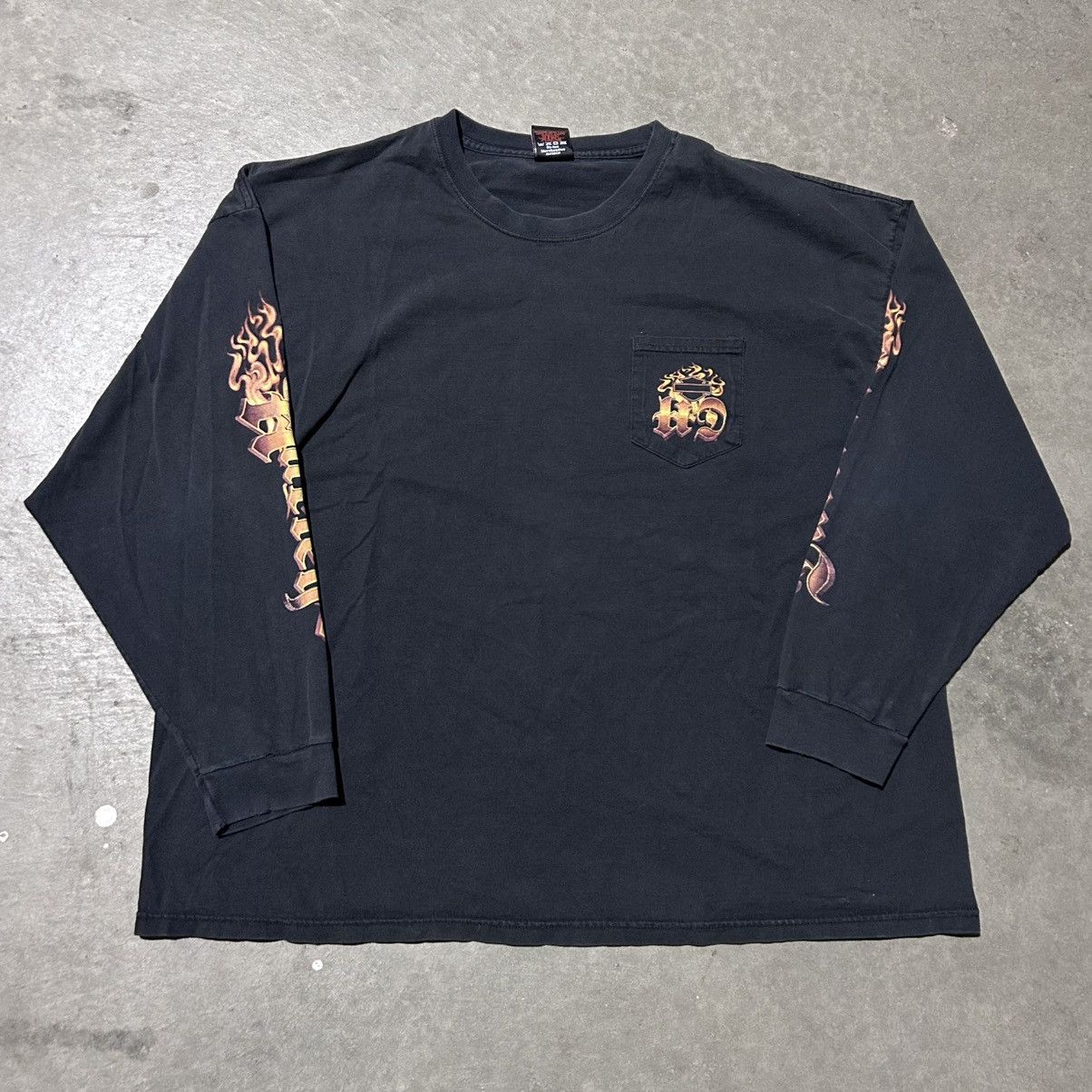 Harley Davidson Harley davidson flame long sleeve tee shirt 4x Size US XXL / EU 58 / 5 - 1 Thumbnail