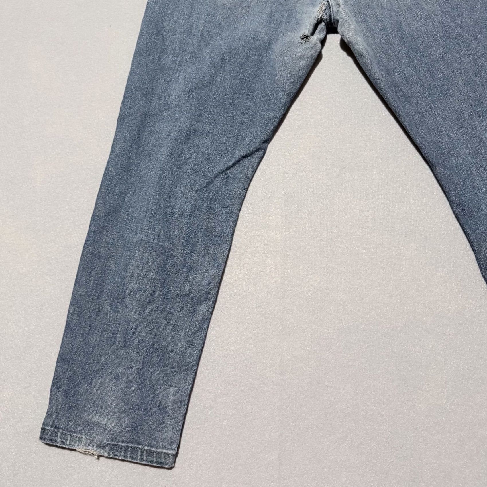 Uniqlo Uniqlo Jeans Women's 32X24 Blue Denim Mid-Rise Zip Fly Skinny 5-Pocket Design Jeans Women Blue Denim Skinny 32x24 Size 24" / US 00 / IT 34 - 7 Thumbnail