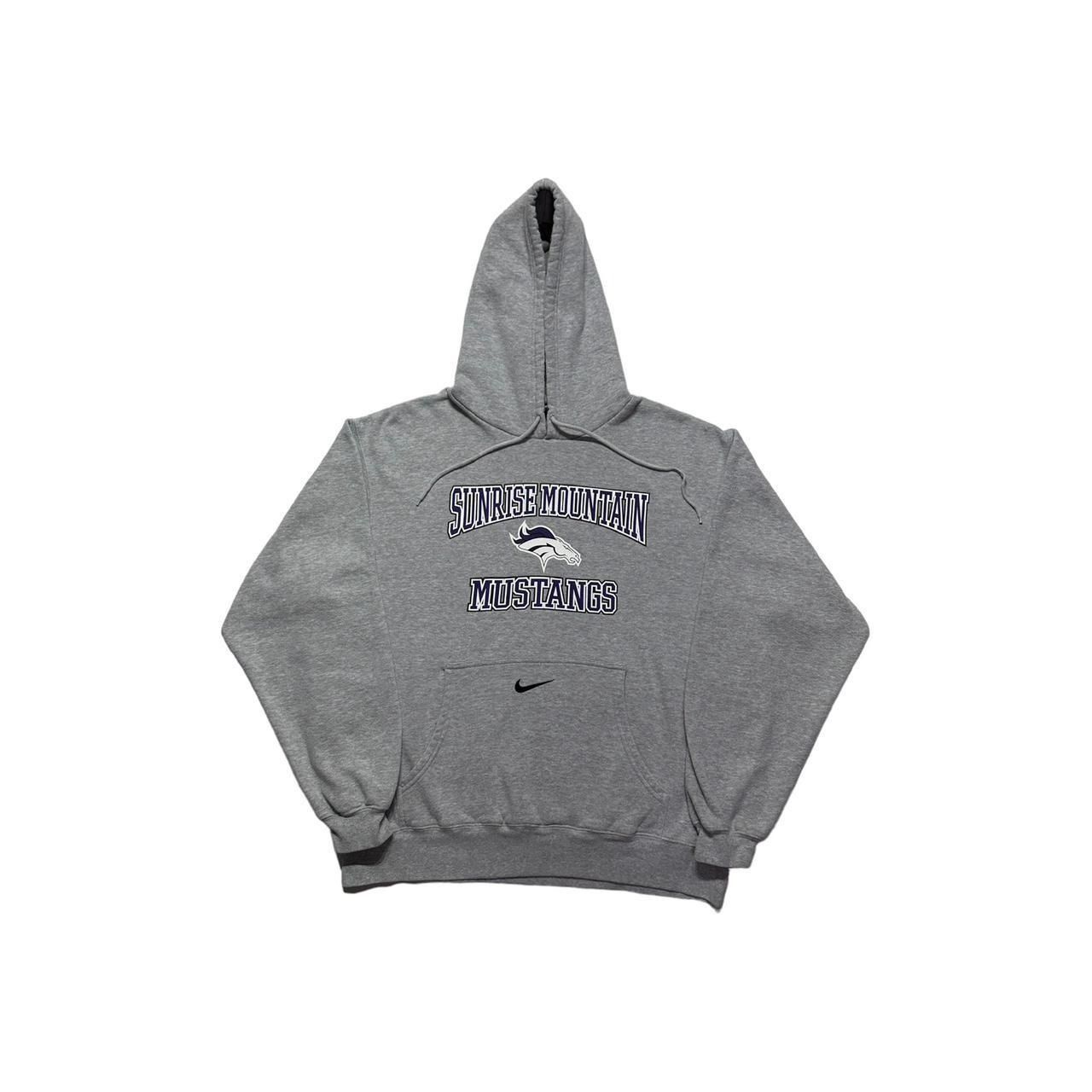 Vintage Sunrise Mountain Mustangs Nike Center Check Hoodie