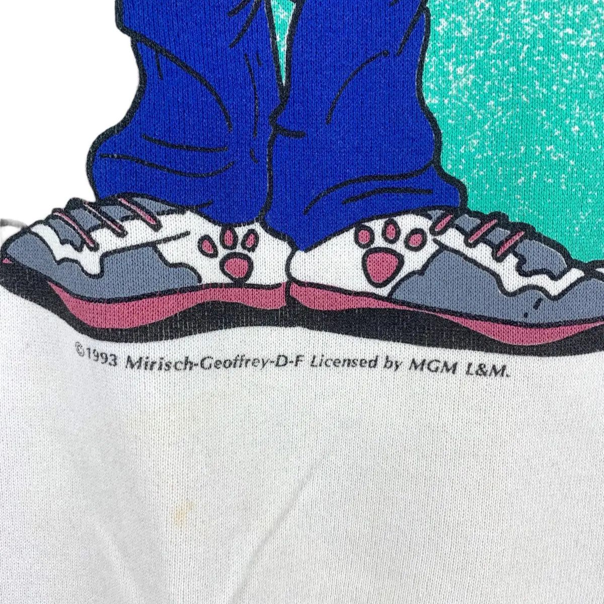 Vintage Vintage 1993 PINK PANTHER CARTOON Movie Mirisch Sweatshirt Size L / US 10 / IT 46 - 3 Thumbnail