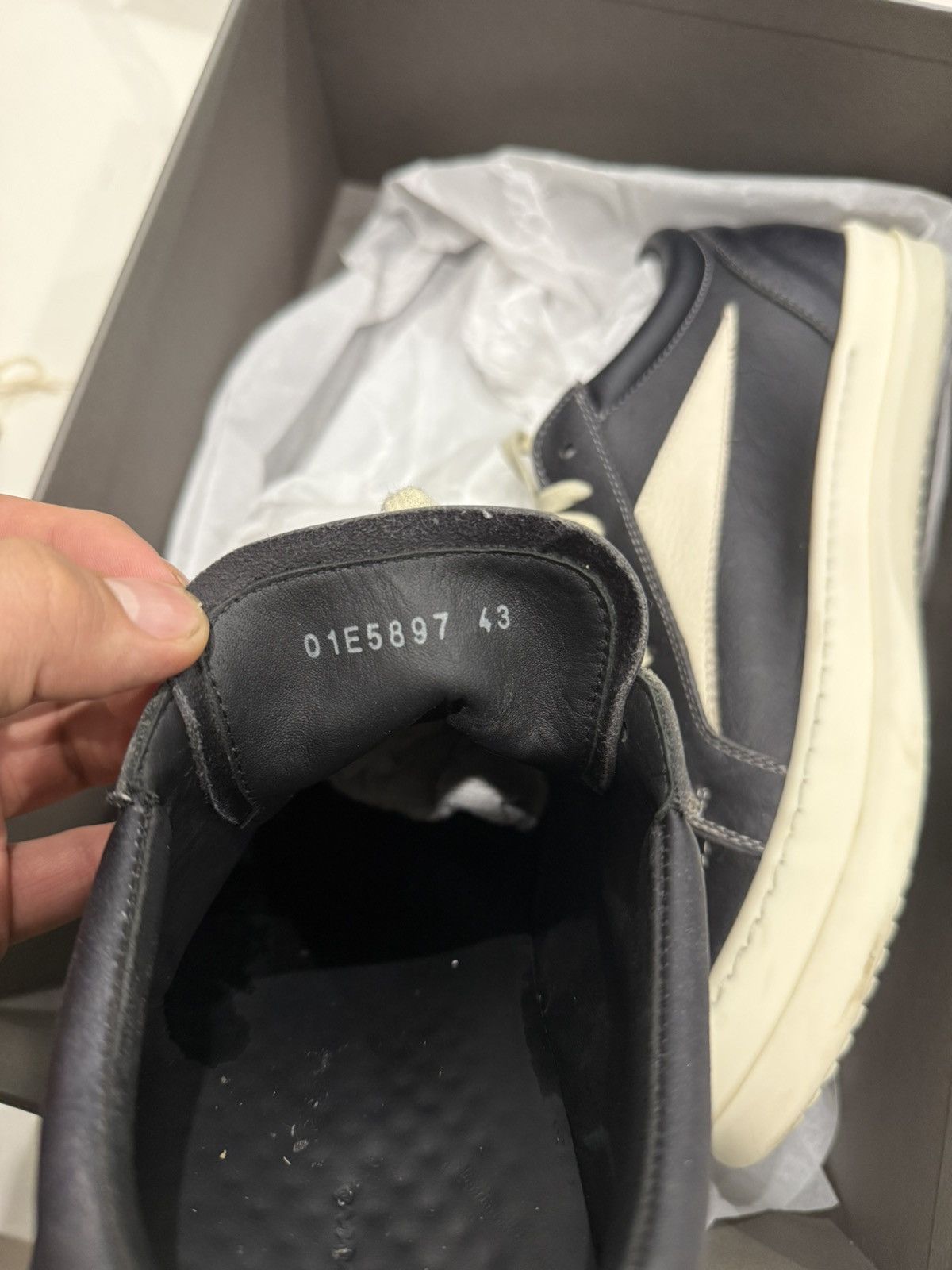 Rick Owens rick owen vans Size US 10 / EU 43 - 8 Thumbnail