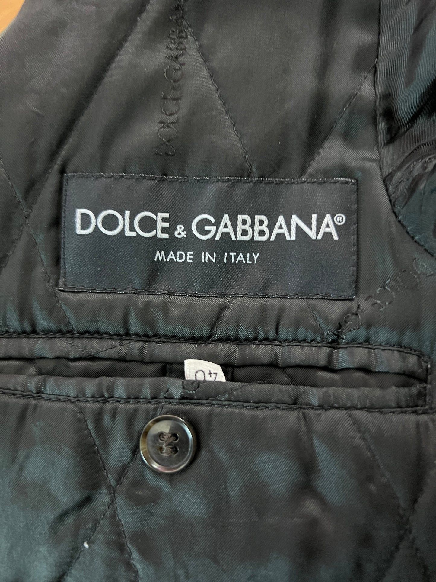 Dolce & Gabbana Dolce & Gabbana Vintage Men's Pocket Jacket- M Size US M / EU 48-50 / 2 - 10 Thumbnail