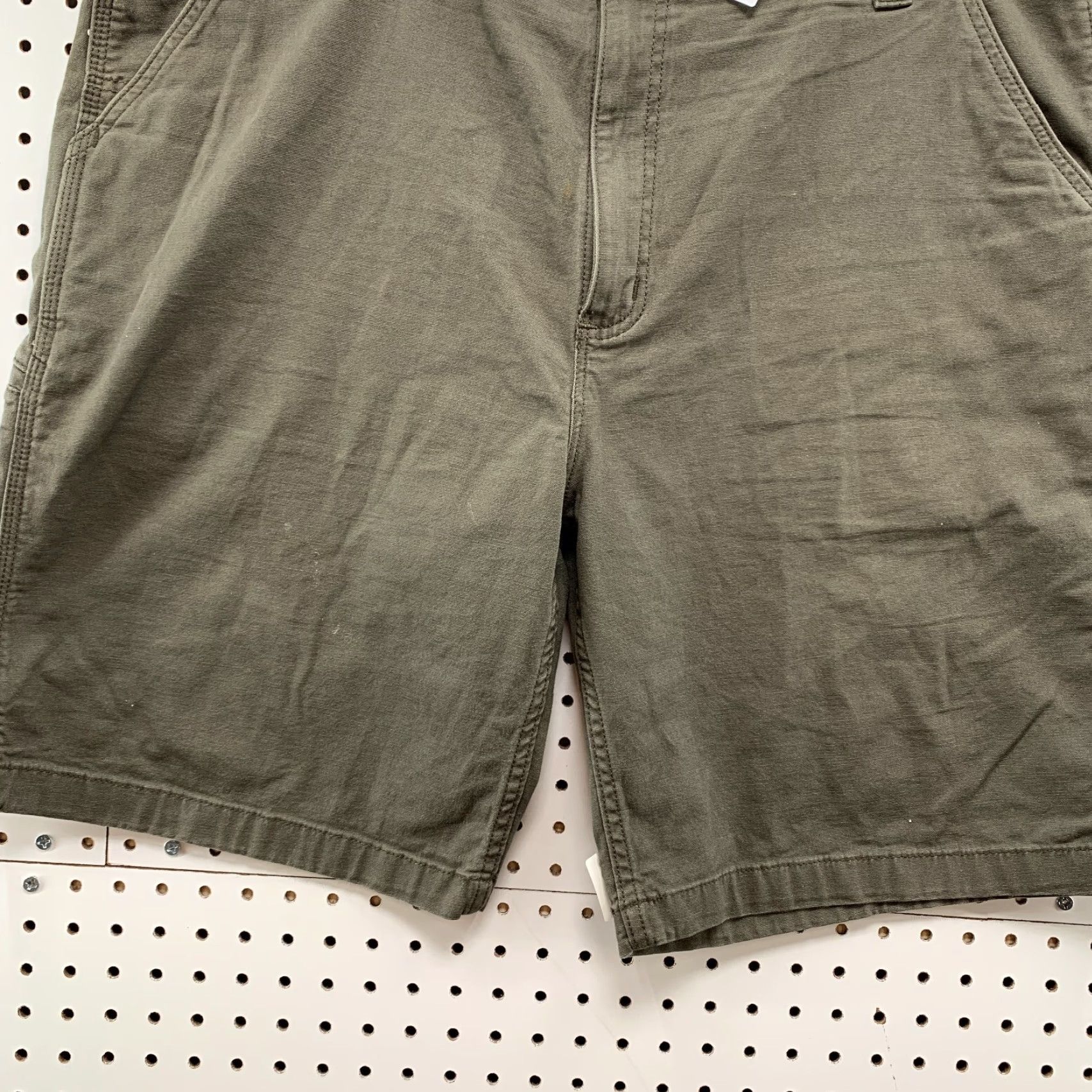 Carhartt Carhartt Shorts Mens 42 Canvas Brown Cargo Workwear Inseam 10 in Pockets Carhartt Canvas Carpentert Shorts Mens 42 Brown Canvas Workwear Size US 42 / EU 58 - 6 Thumbnail
