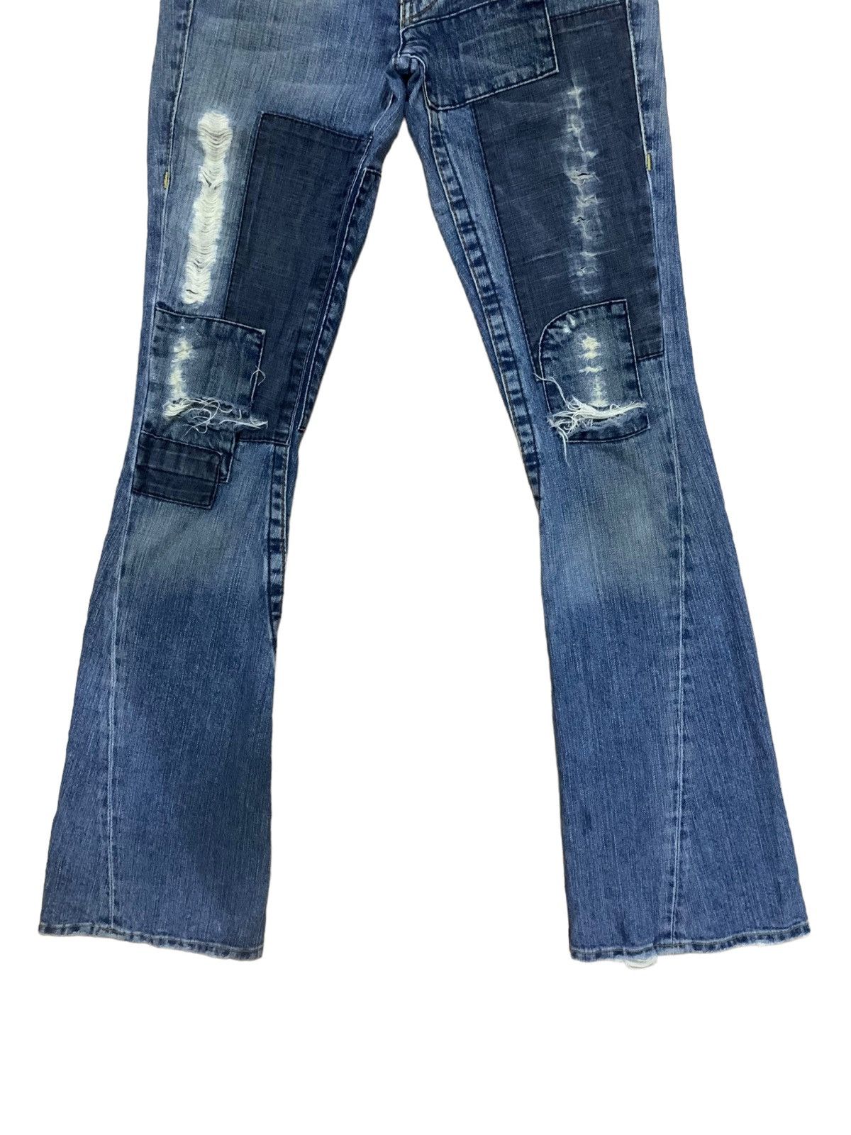 Beauty Beast × If Six Was Nine × True Religion 🔥Flare🔥 Vintage True Religion Section Joey Patches Jeans Size 26" / US 2 / IT 38 - 5 Thumbnail