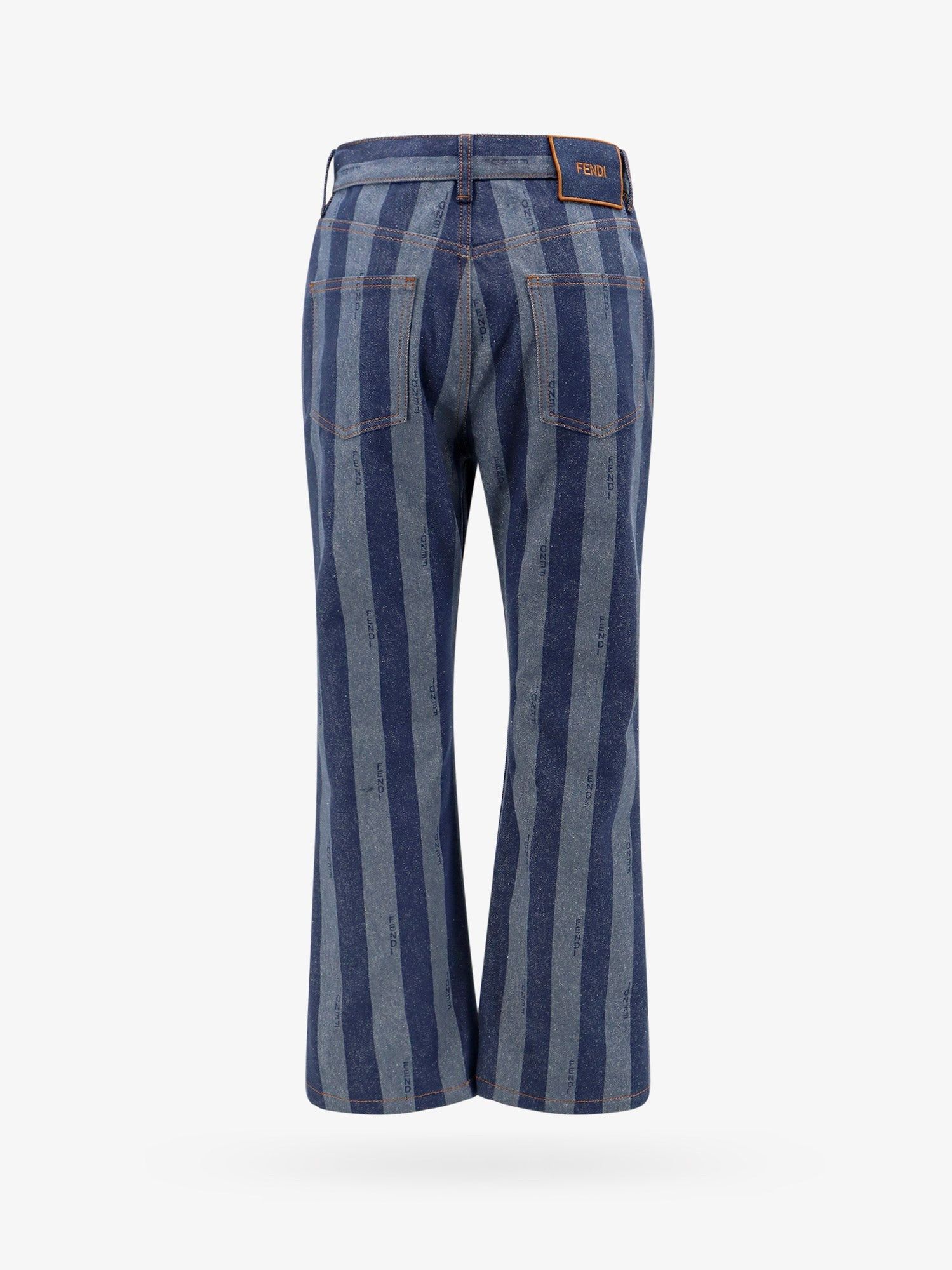Fendi o1s1wg110425 Jeans in Blue Size 27" / US 4 / IT 40 - 2 Thumbnail