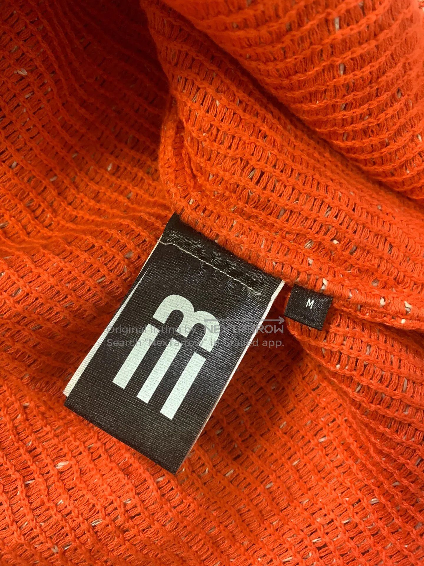 Namesake Size M Black-And-White Embroidered Vest| in Orange, Men's — image 5 of 6