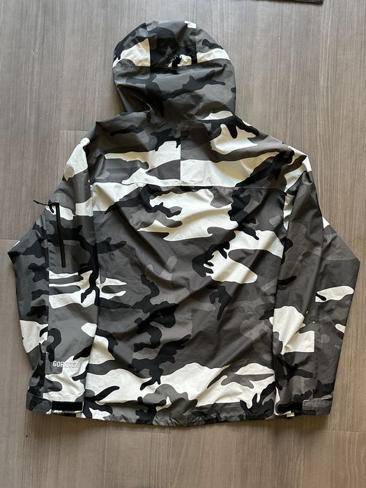 Supreme Leather Anorak Snow Camo Men's - FW18 - US