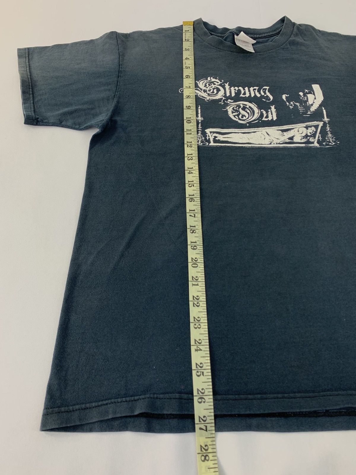 Band Tees × Vintage Y2k Strung Out Coffin Punk Heavy Metal Fat Wreck Chord Size US L / EU 52-54 / 3 - 8 Thumbnail