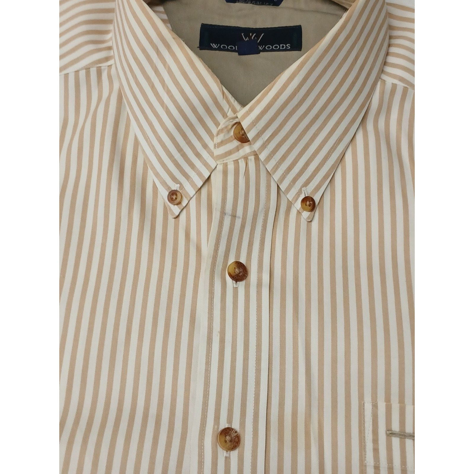 Other Woods & Woods (XL) Long Sleeve Multicolor Striped Shirt Size US XL / EU 56 / 4 - 10 Thumbnail