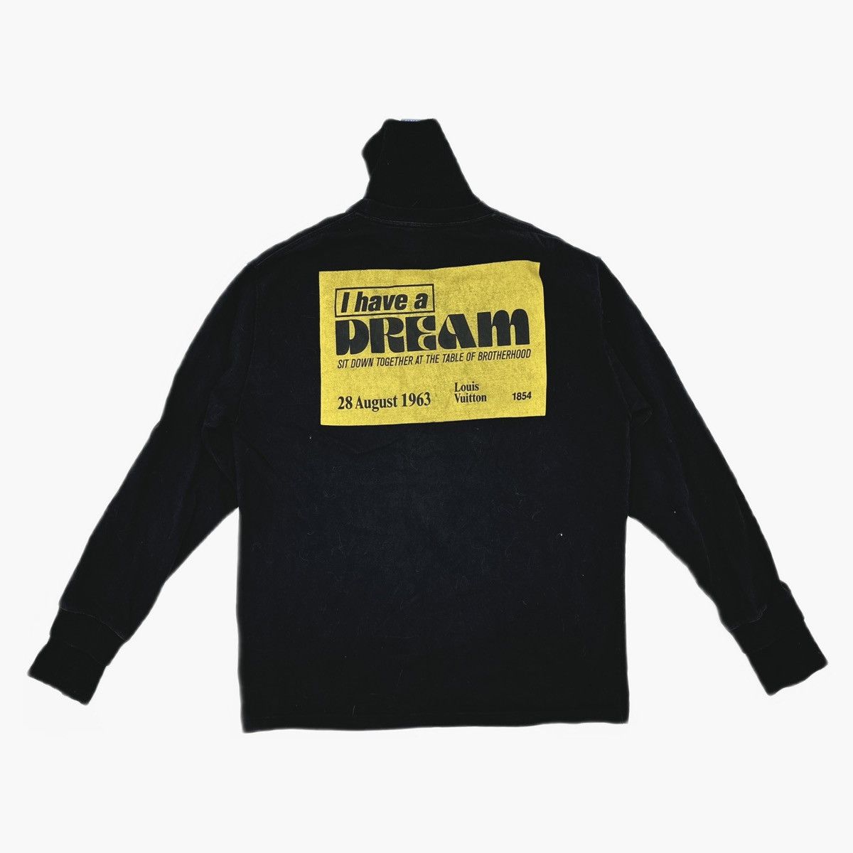 Louis Vuitton Louis Vuitton "I Have a Dream" turtleneck longsleeve T-shirt Size US XL / EU 56 / 4 - 2 Thumbnail