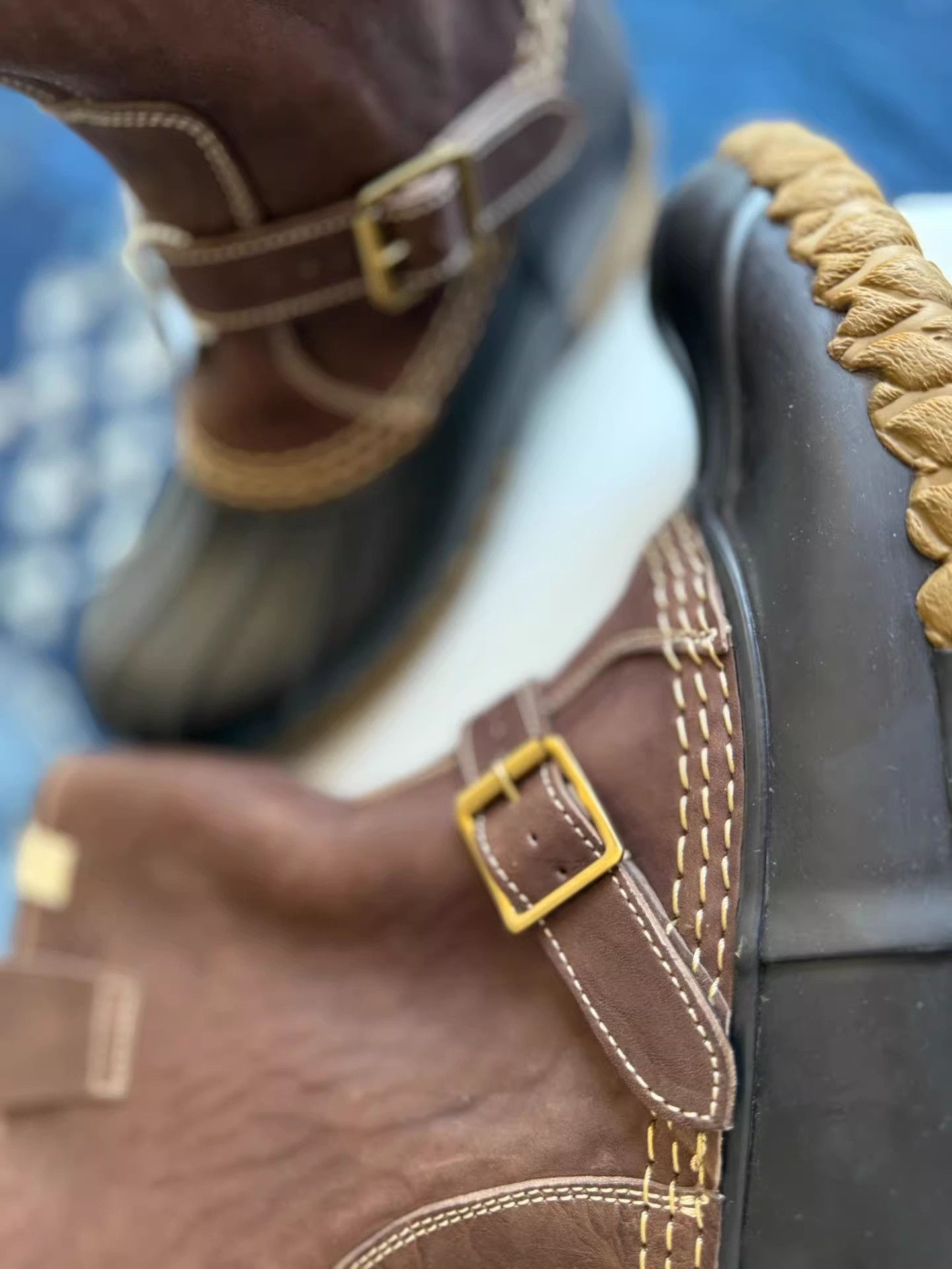Visvim VISVIM 24SS DECOY D.LOGGER-FOLK Horsehide Duck Boots Size US 9.5 / EU 42-43 - 7 Thumbnail